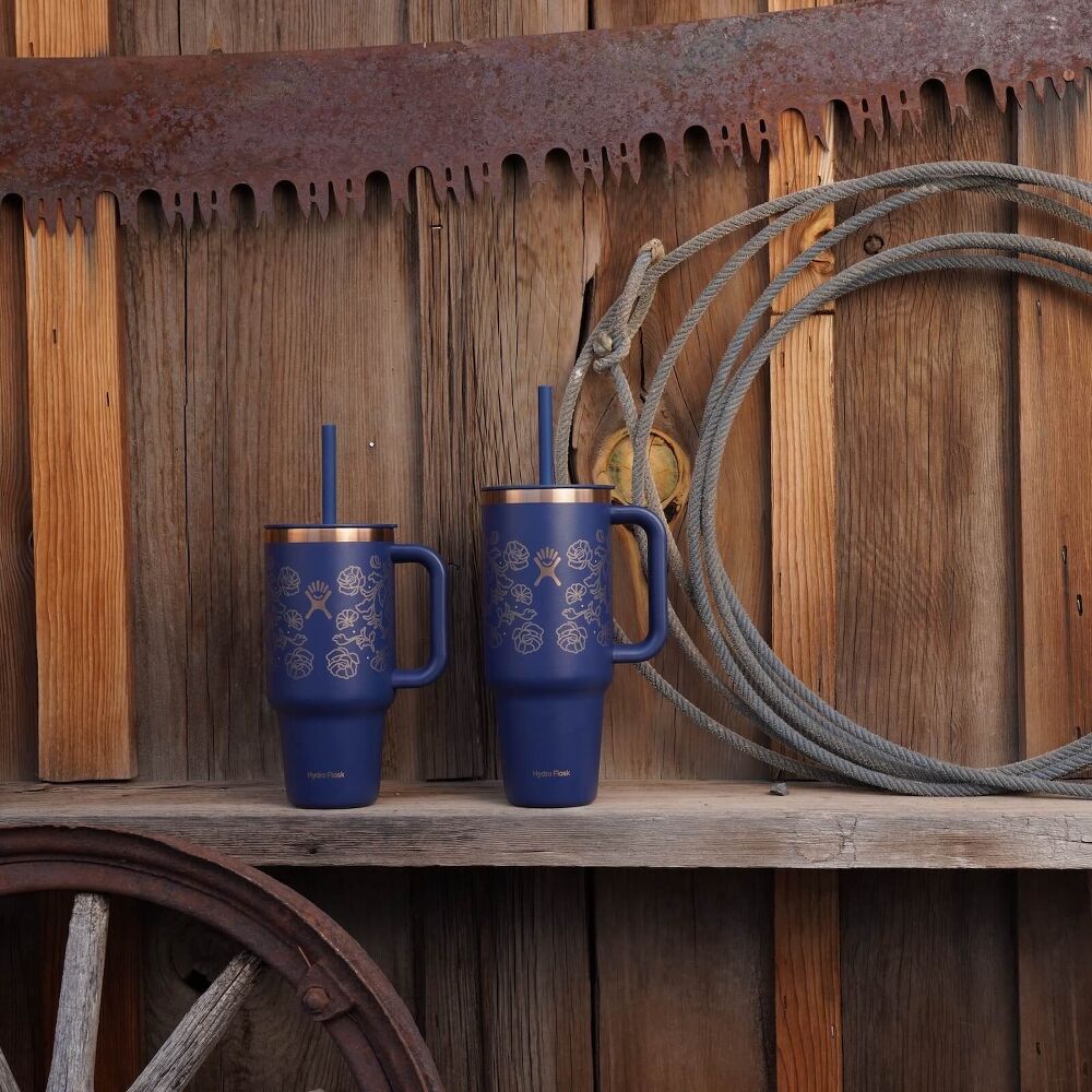 Ly giữ nhiệt Hydro Flask (Limited Edition) Travel Tumbler 32 OZ (946 ml) - Western Dark Blue