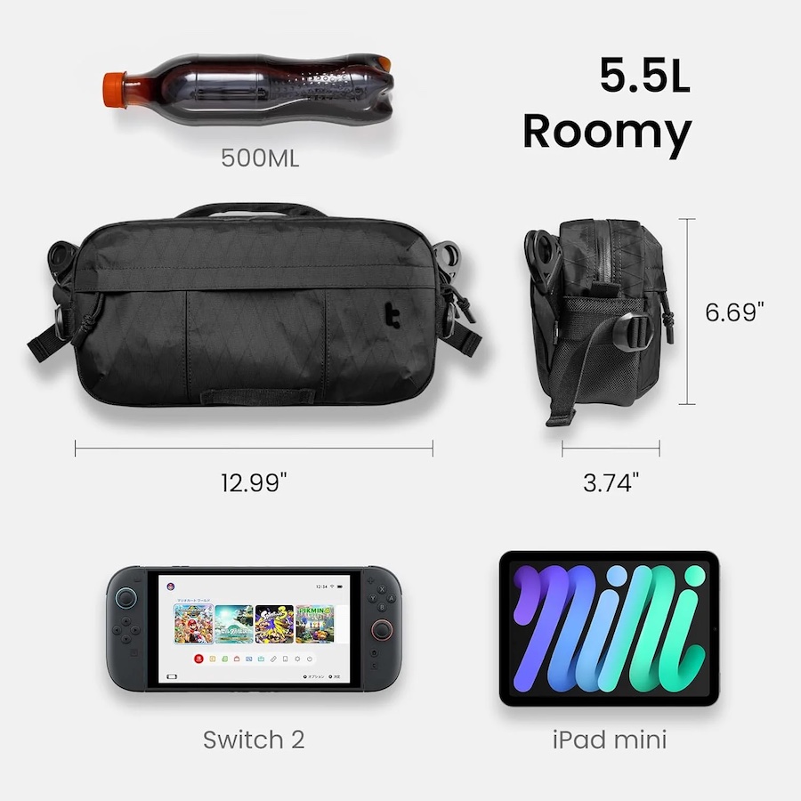 Túi đeo chéo Tomtoc Wander-T26 X-Pac Daily Sling Bag