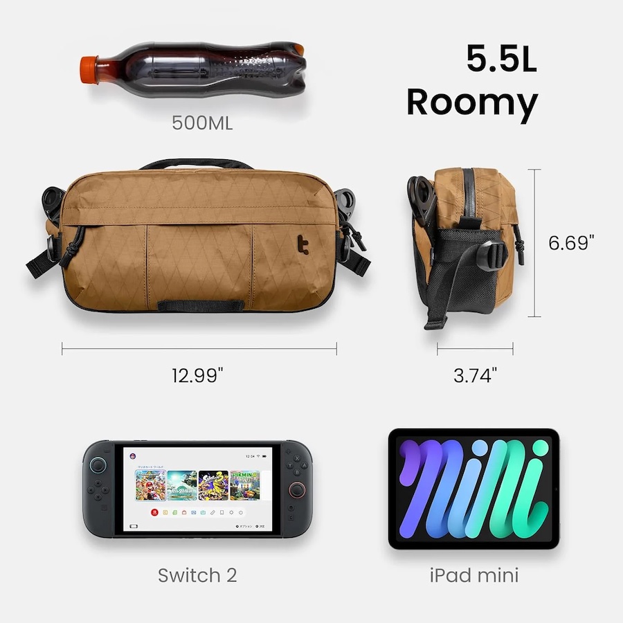 Túi đeo chéo Tomtoc Wander-T26 X-Pac Daily Sling Bag