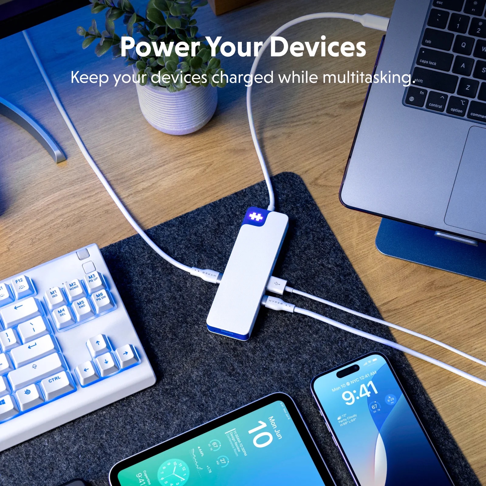 Bộ chuyển đổi HyperDrive Flex 8 ports USB-C Hub