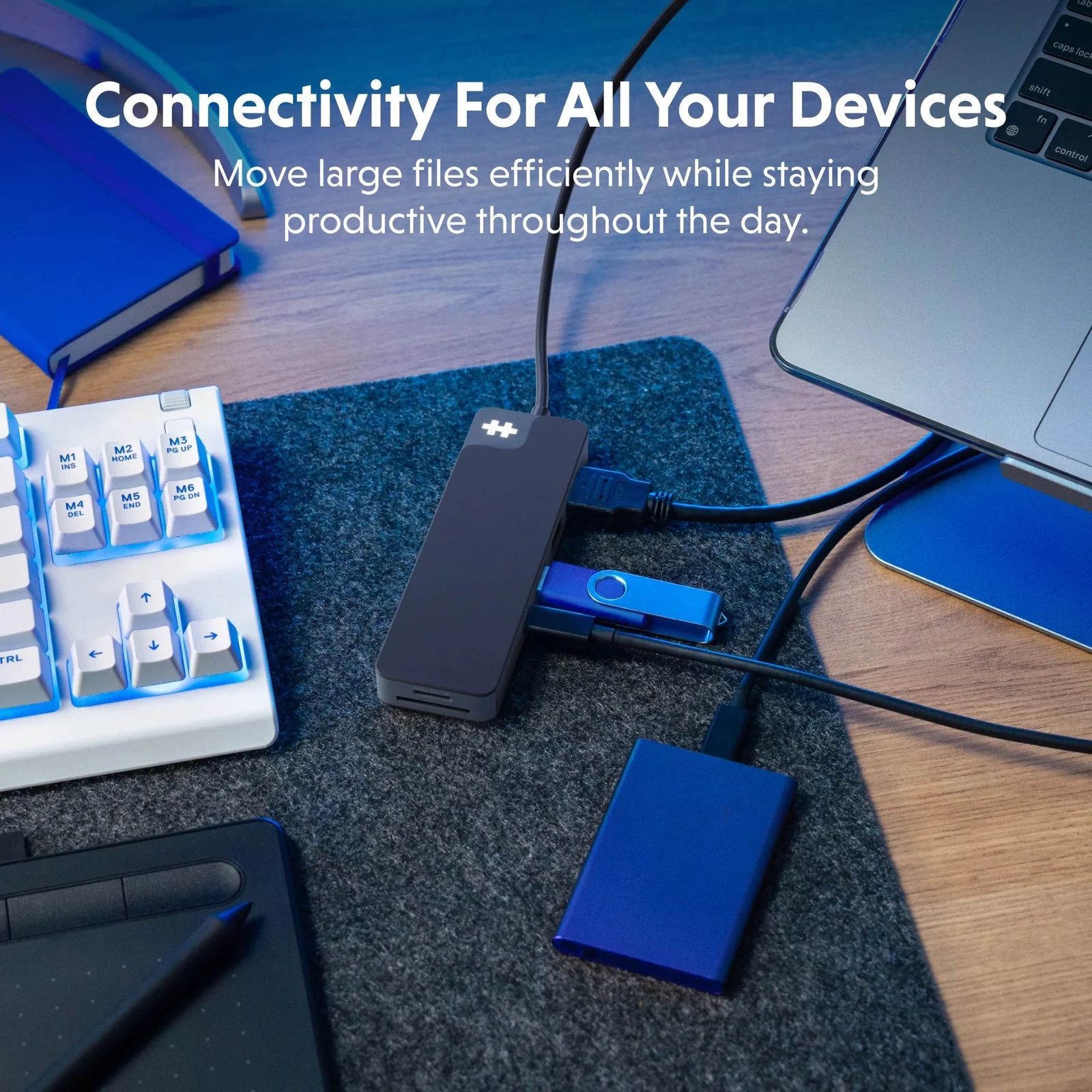 Bộ chuyển đổi HyperDrive Flex 8 ports USB-C Hub