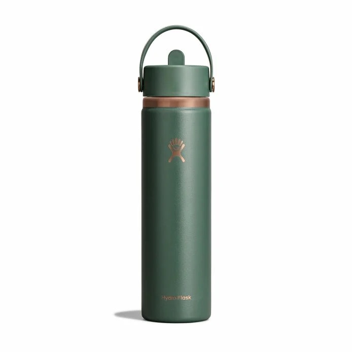 Bình giữ nhiệt Hydro Flask Wide Flex Straw Cap 24 OZ (710ml) - Forest Green ARC (Limited Edition)