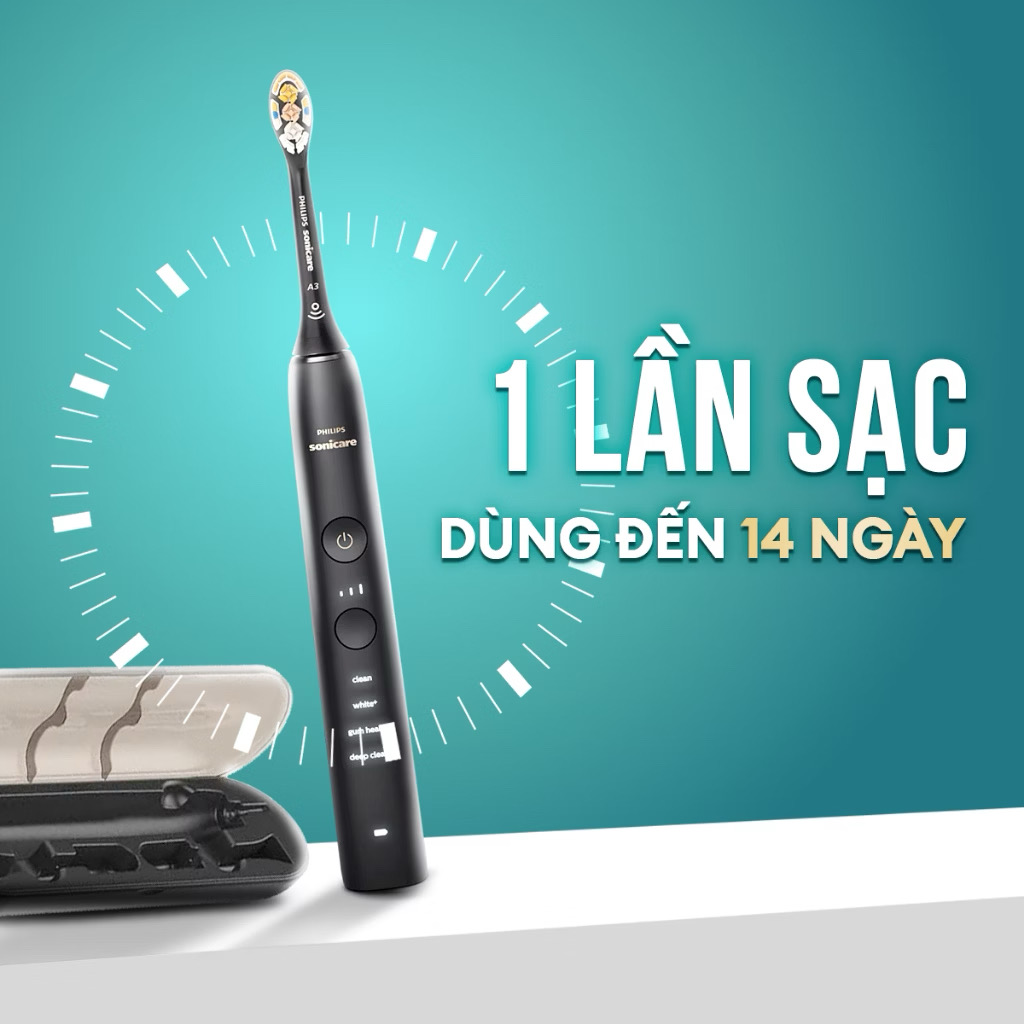 Bàn chải điện Philips Sonicare DiamondClean 9000 HX9914