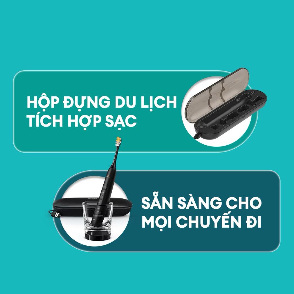 Bàn chải điện Philips Sonicare DiamondClean 9000 HX9914