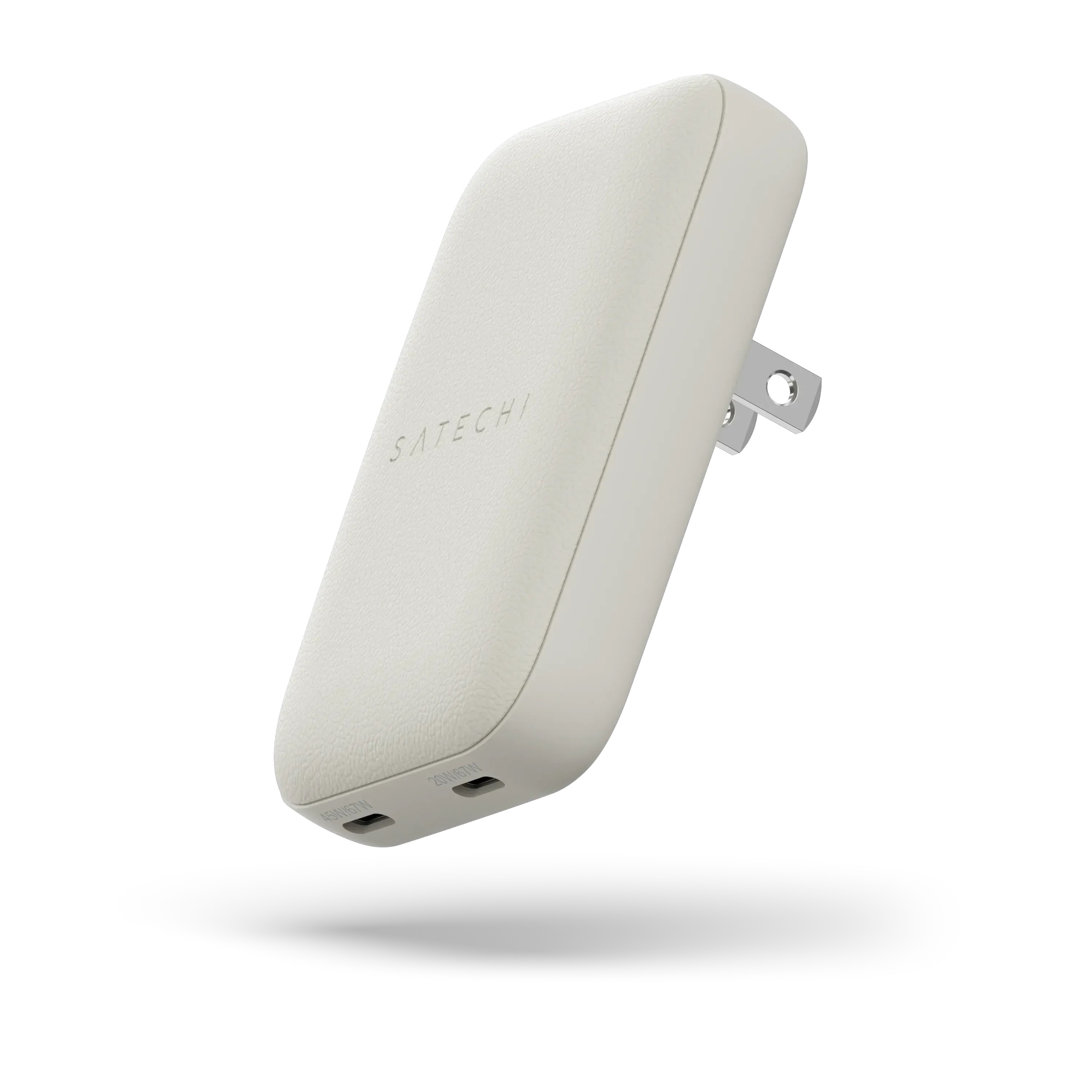 Củ Sạc Tường Satechi OntheGo 67W 2 Cổng USB-C
