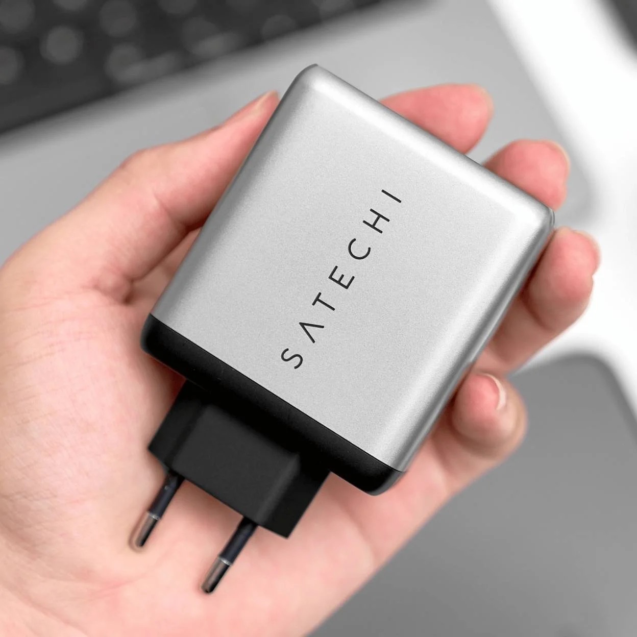 Cục sạc nhanh Satechi USB-C 100W PD GaN