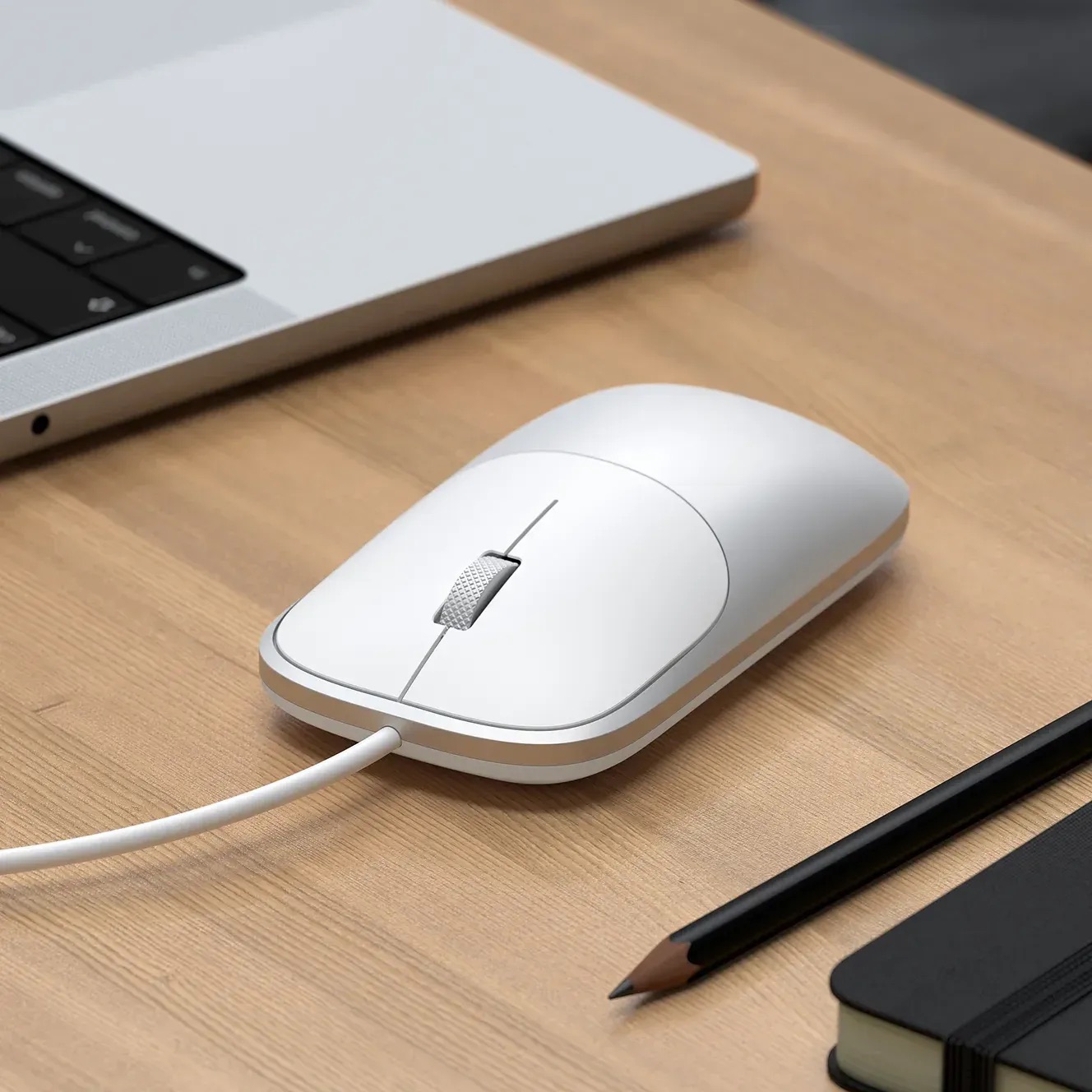 Chuột có dây Satechi Slim LX Wired Mouse