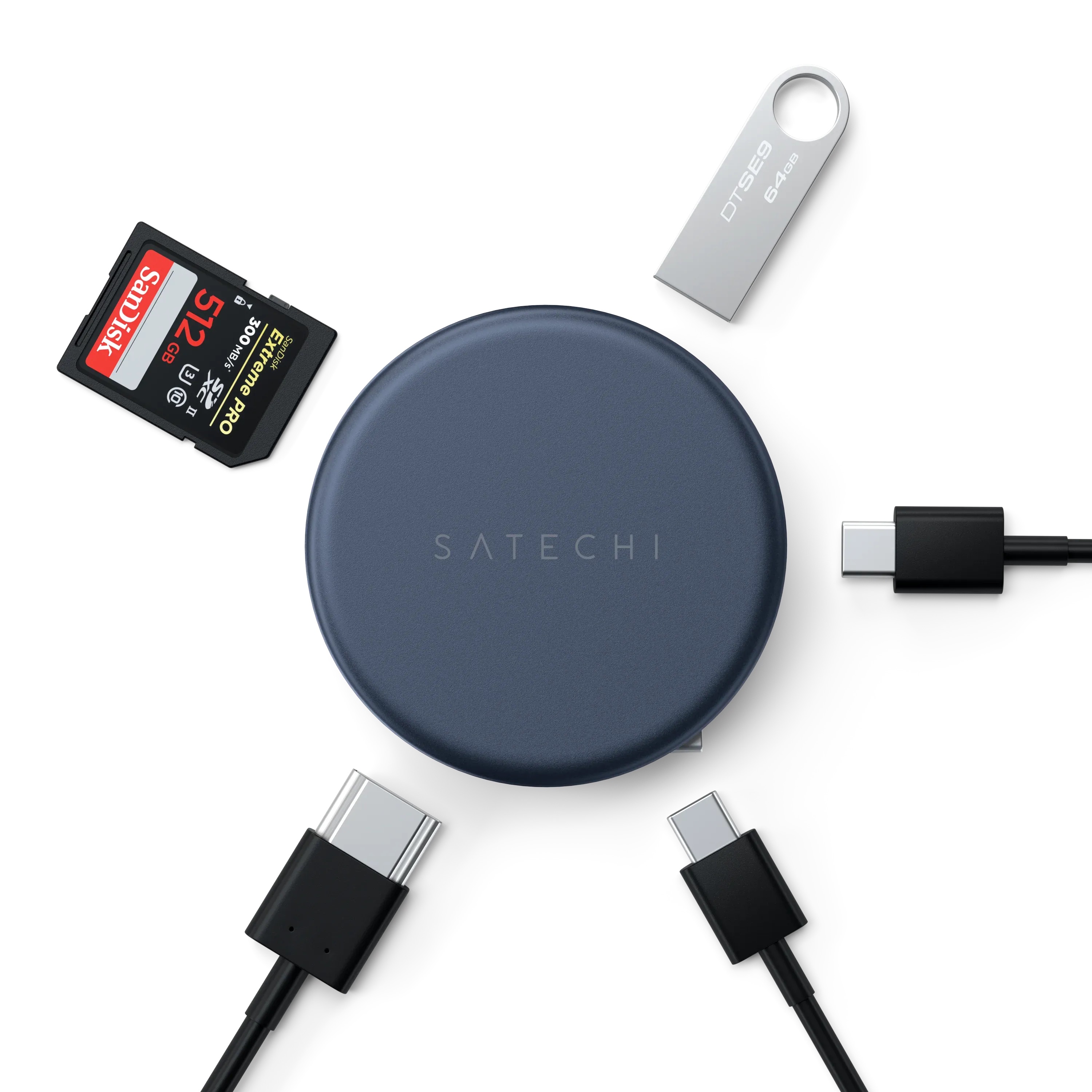 Hub chuyển đổi Stechi OntheGo 5-in-1 Multiport Adapter