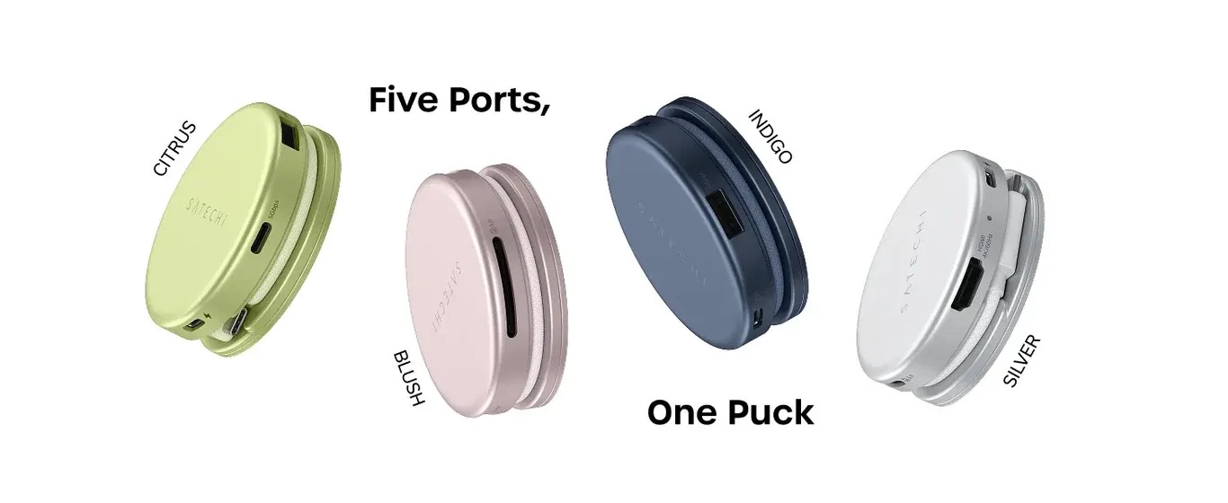 Hub chuyển đổi Stechi OntheGo 5-in-1 Multiport Adapter