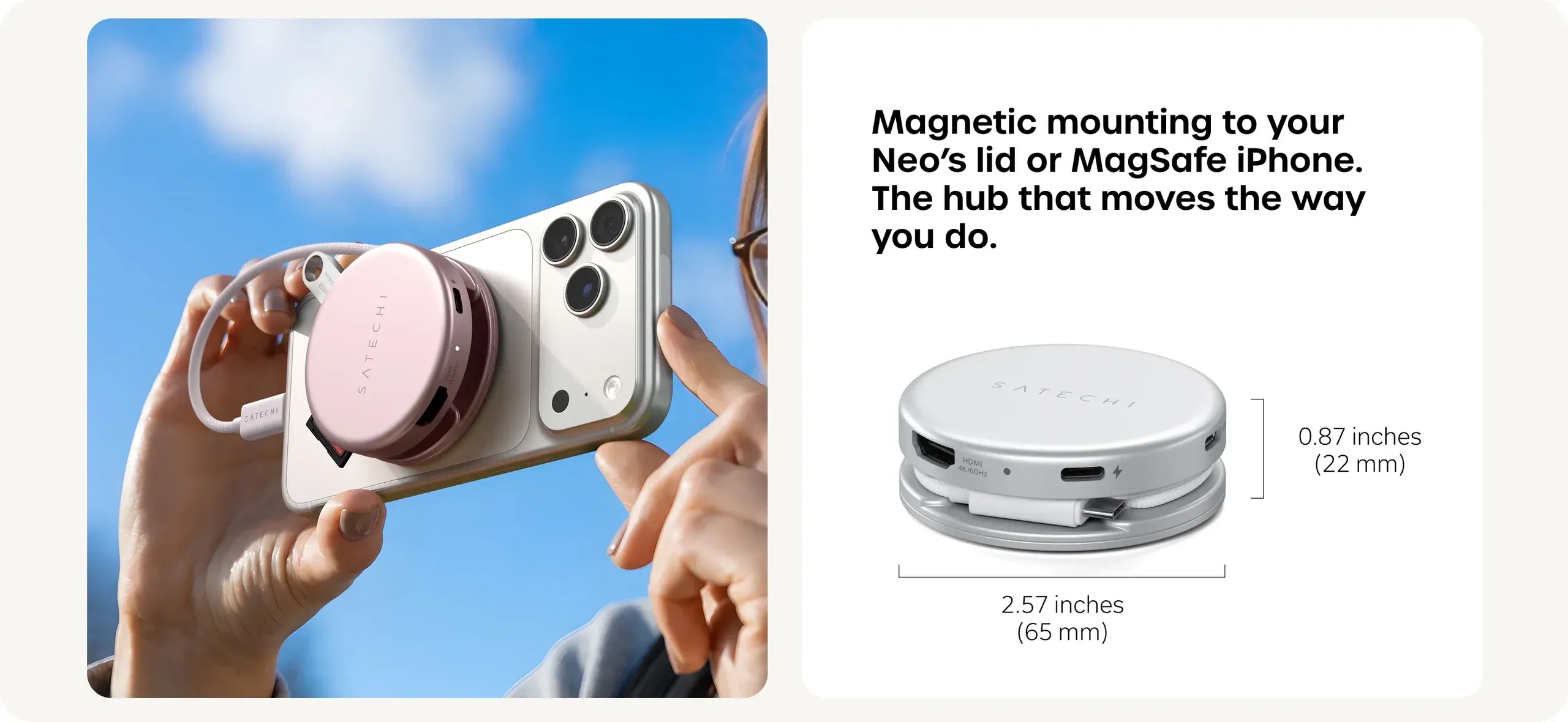 Hub chuyển đổi Stechi OntheGo 5-in-1 Multiport Adapter