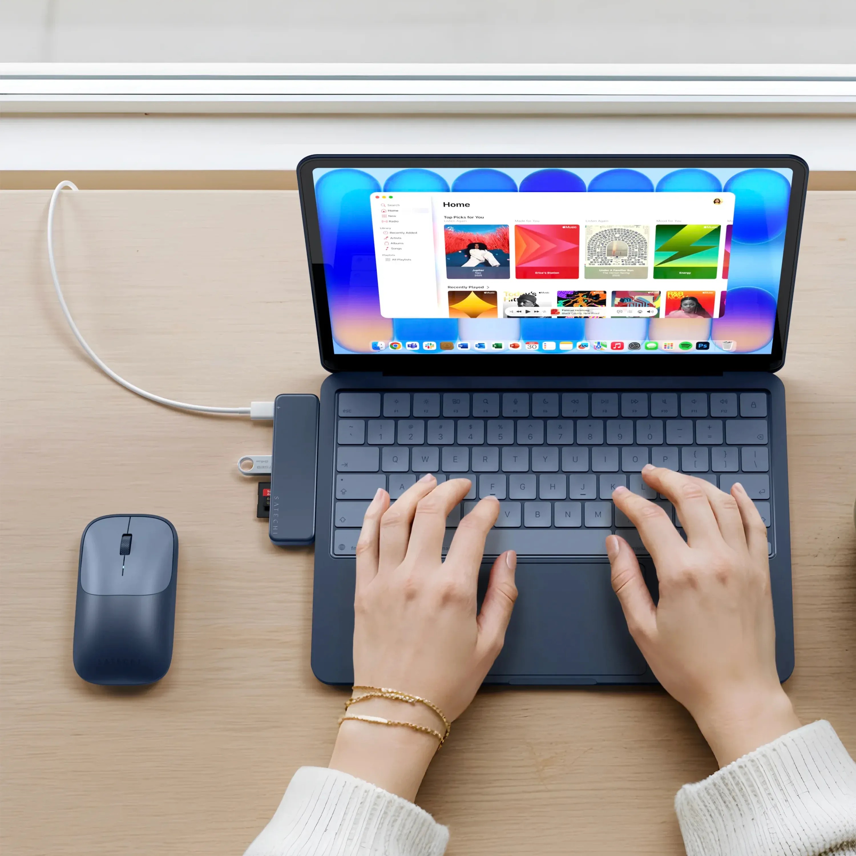 Hub chuyển đổi Satechi USB-C Snap 6in2