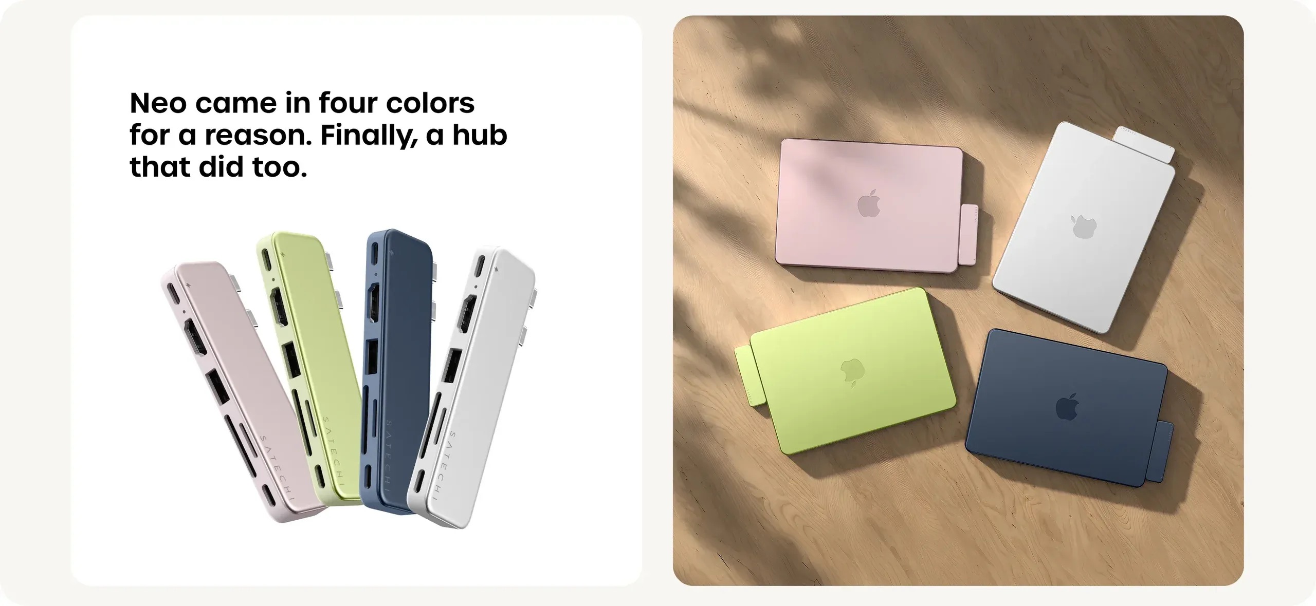 Hub chuyển đổi Satechi USB-C Snap 6in2