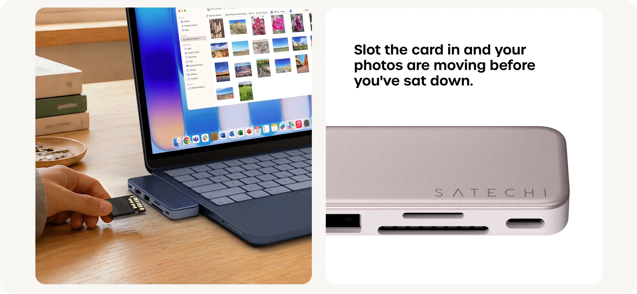 Hub chuyển đổi Satechi USB-C Snap 6in2