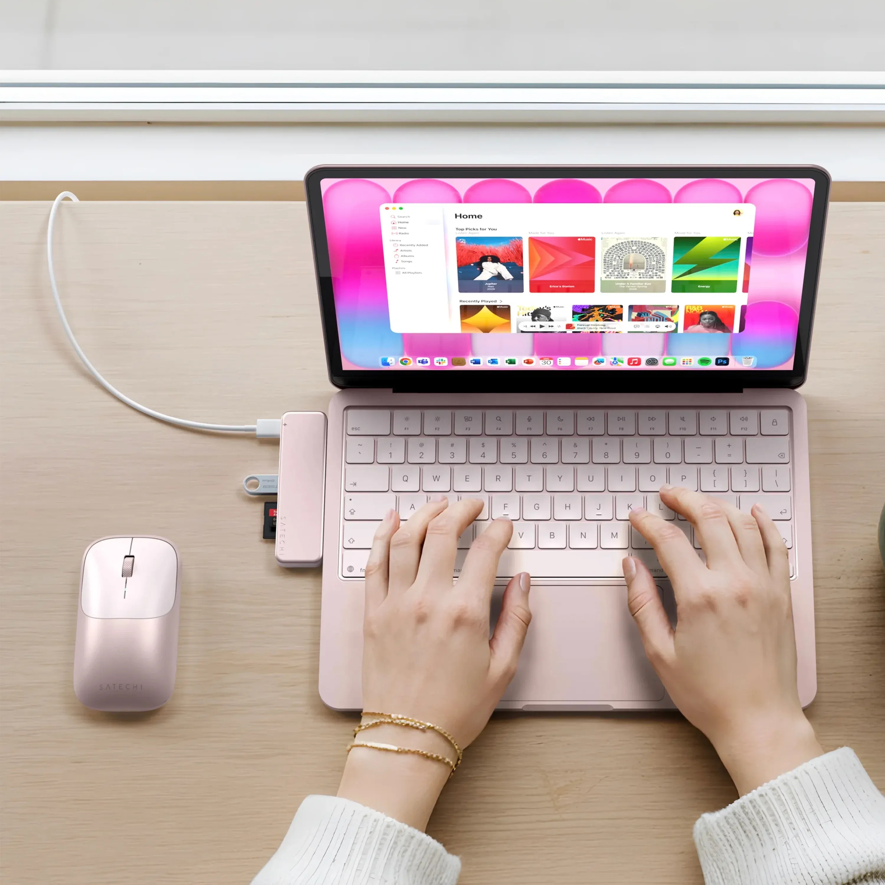 Hub chuyển đổi Satechi USB-C Snap 6in2