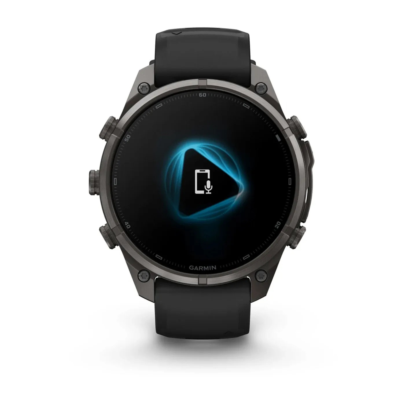 Garmin Fenix 9 Pro – Titanium, 47mm (Black/Pebble Gray Band)
