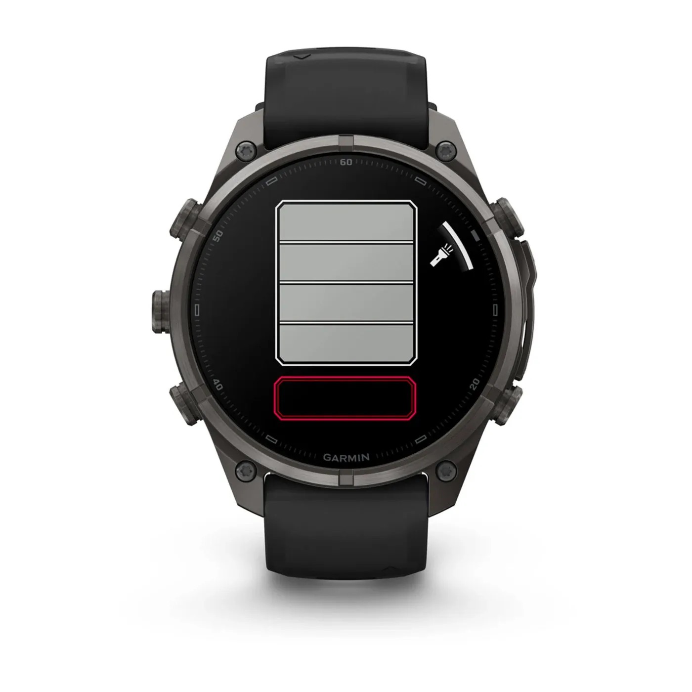 Garmin Fenix 9 Pro – Titanium, 47mm (Black/Pebble Gray Band)