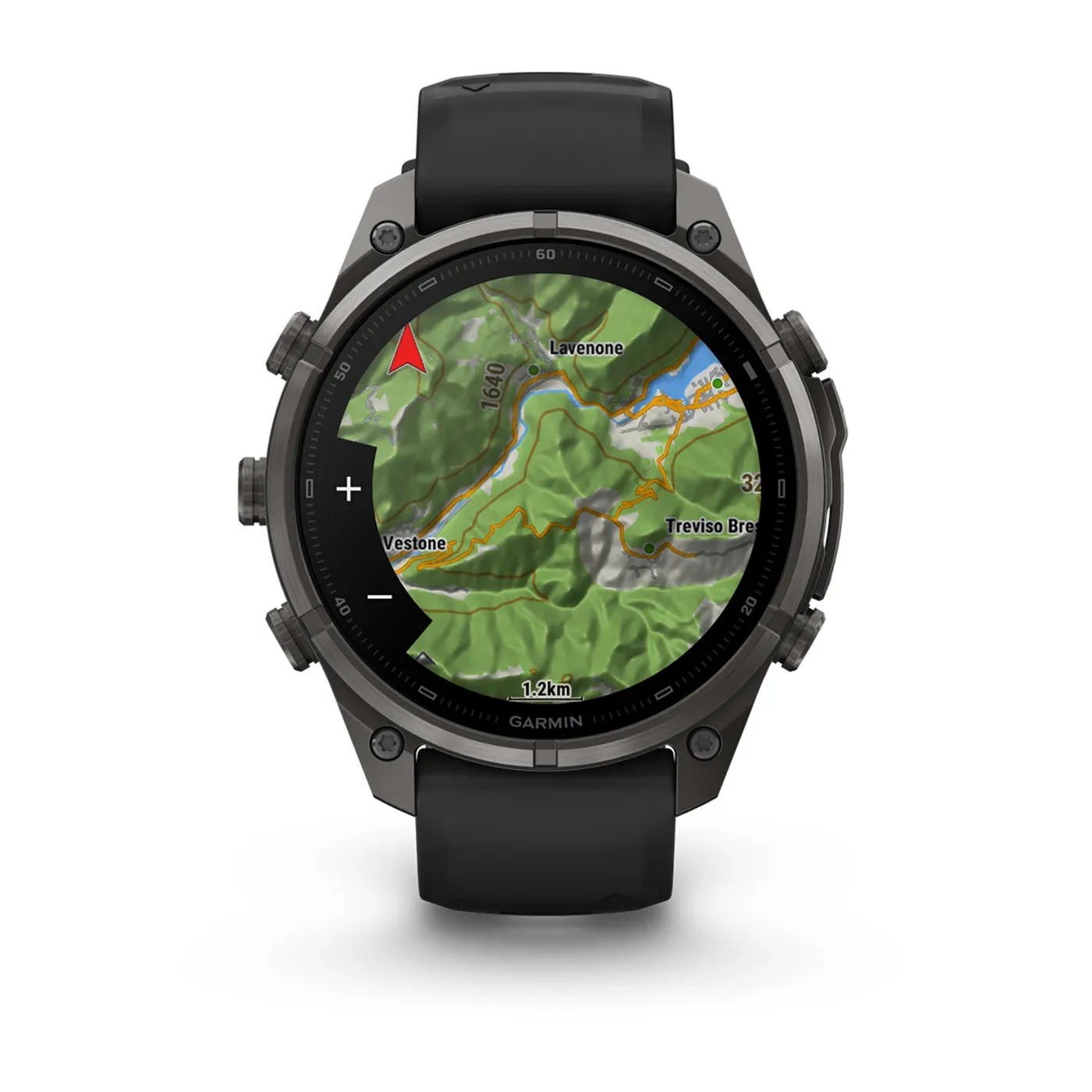 Garmin Fenix 9 Pro – Titanium, 47mm (Black/Pebble Gray Band)