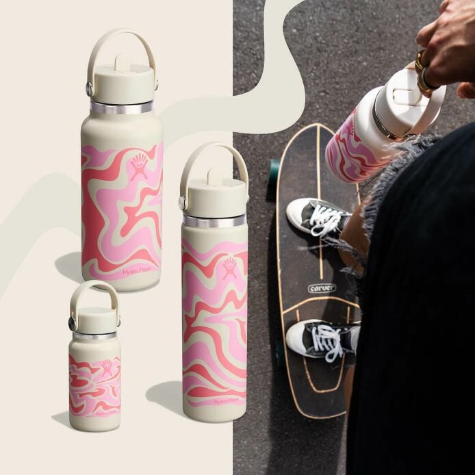 Bình giữ nhiệt Hydro Flask (Limited Edition) Micro Wide Flex Cap 6.7 Oz (200 ml) - Callie Pink