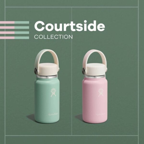 Bình giữ nhiệt Hydro Flask (Limited Edition) Micro Wide Flex Cap 6.7 Oz (200 ml) - Courtside Collection