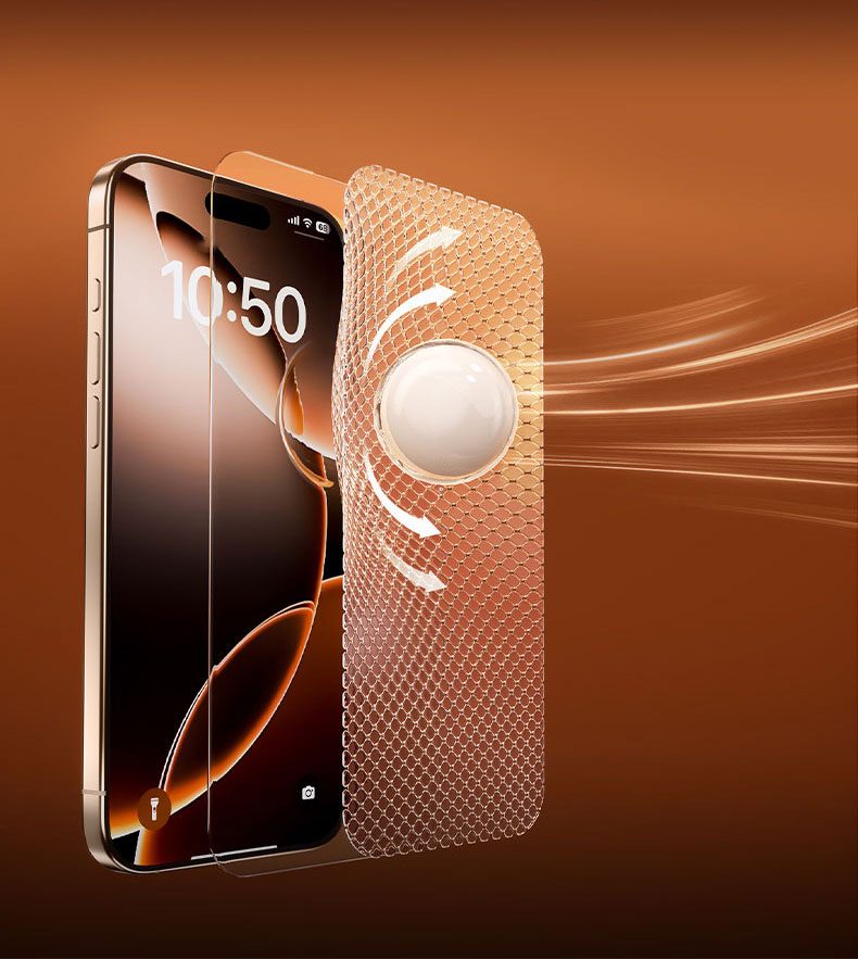 Kính Cường Lực (iPhone 18 Pro/17 Pro) Mipow Kingbull HD Anti Blue Light Premium Silk