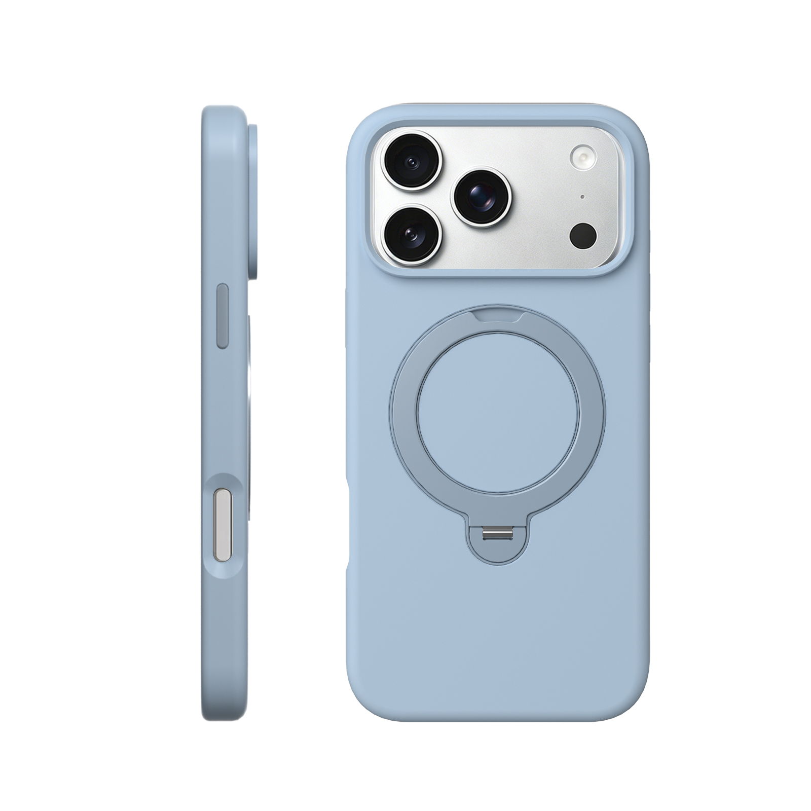 Ốp lưng Magsafe iPhone 18 Pro Max Mipow Ironbull SiliconEX Stand