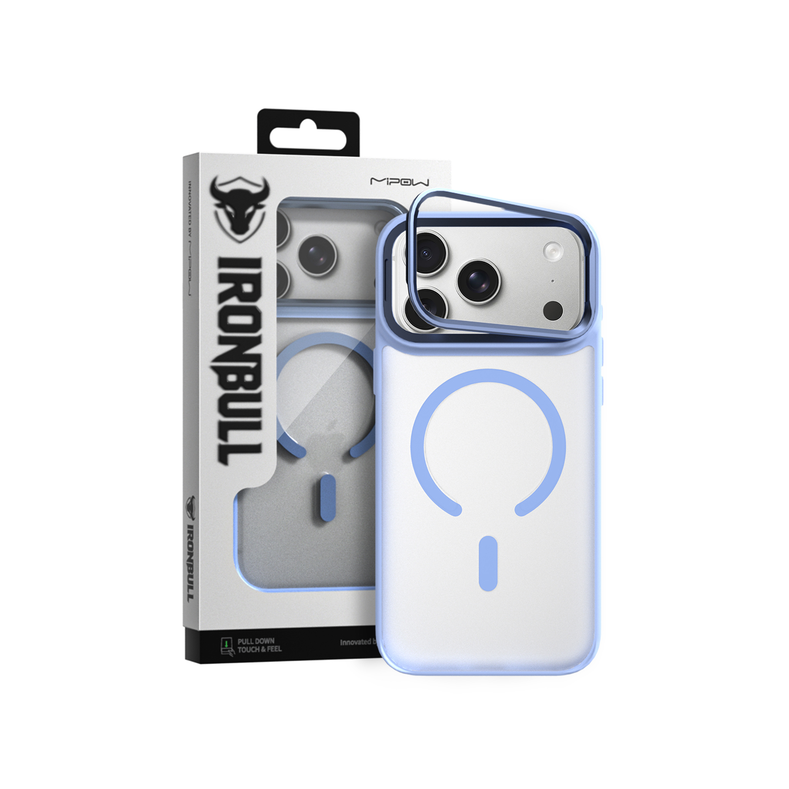 Ốp lưng Magsafe Mipow Ironbull Mattex Camera Stand