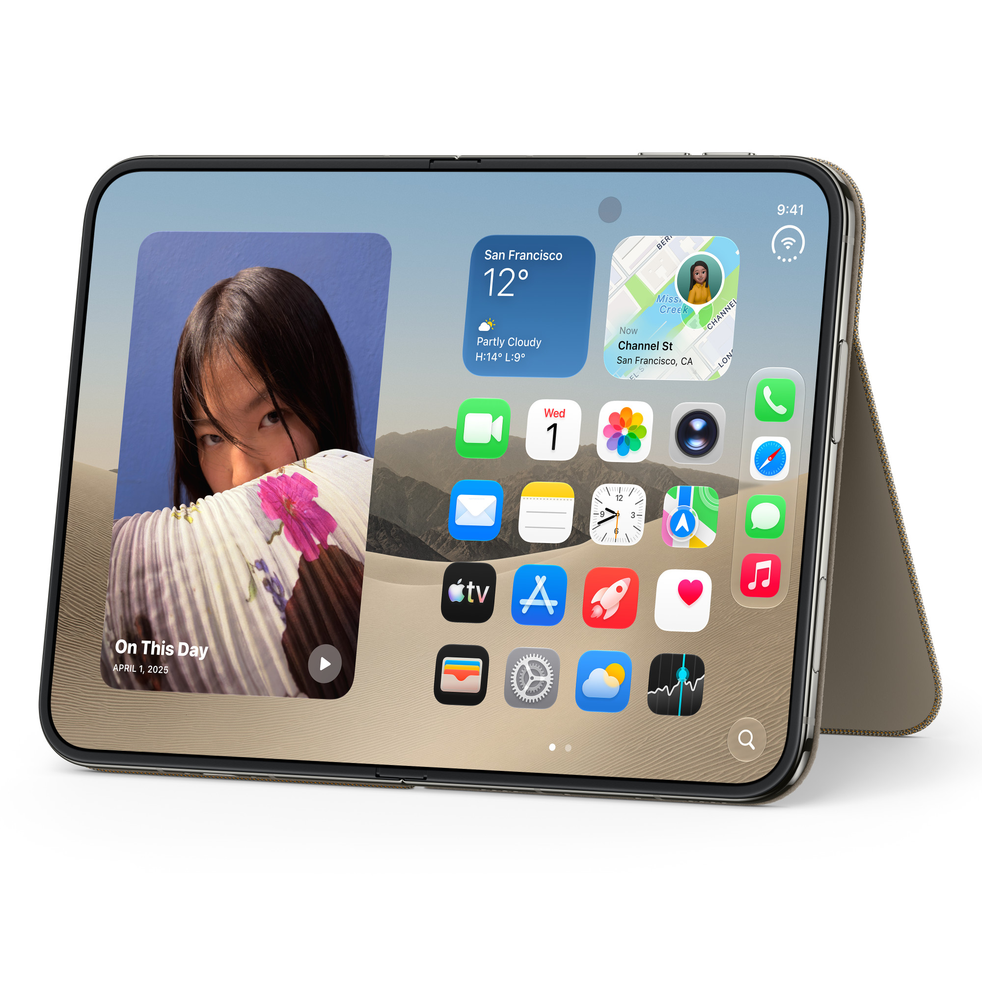 Ốp Lưng iPhone Duo Folio TechWoven with MagSafe (Chính hãng Apple)