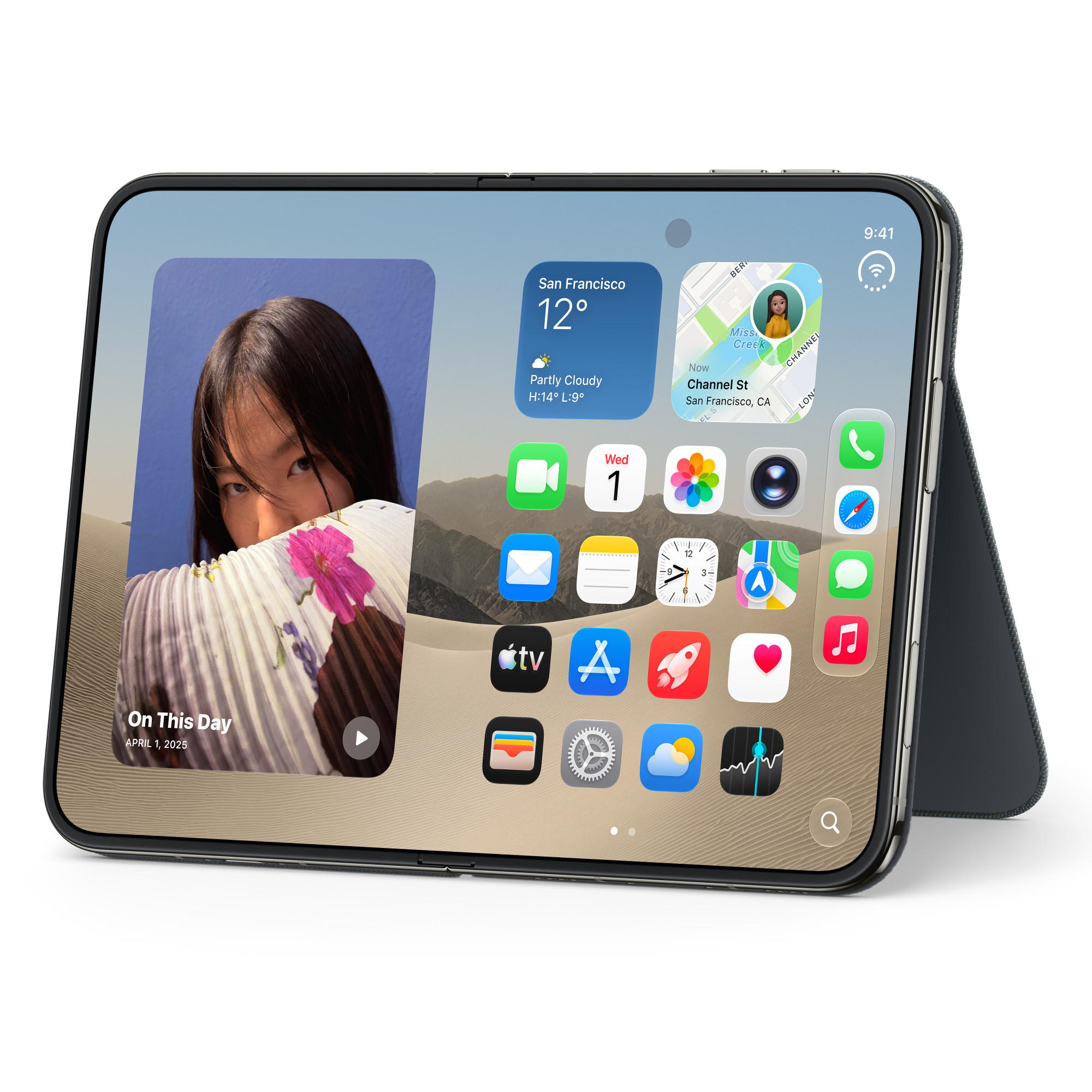 Ốp Lưng iPhone Duo Folio TechWoven with MagSafe (Chính hãng Apple)