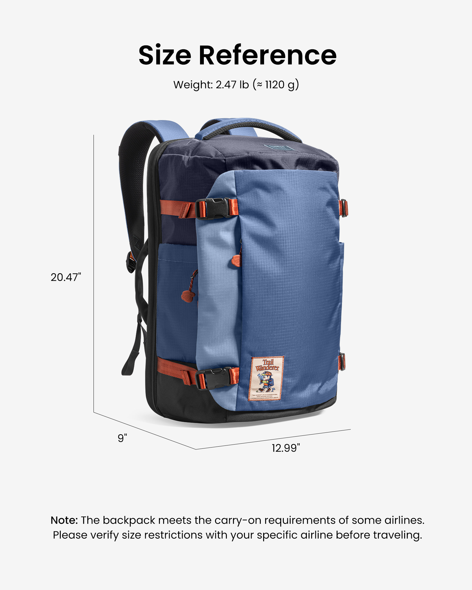 Balo Tomtoc Navigator T66 Liteway 40L (Collab GCORES INDUSTRIES Trail Wanderer)