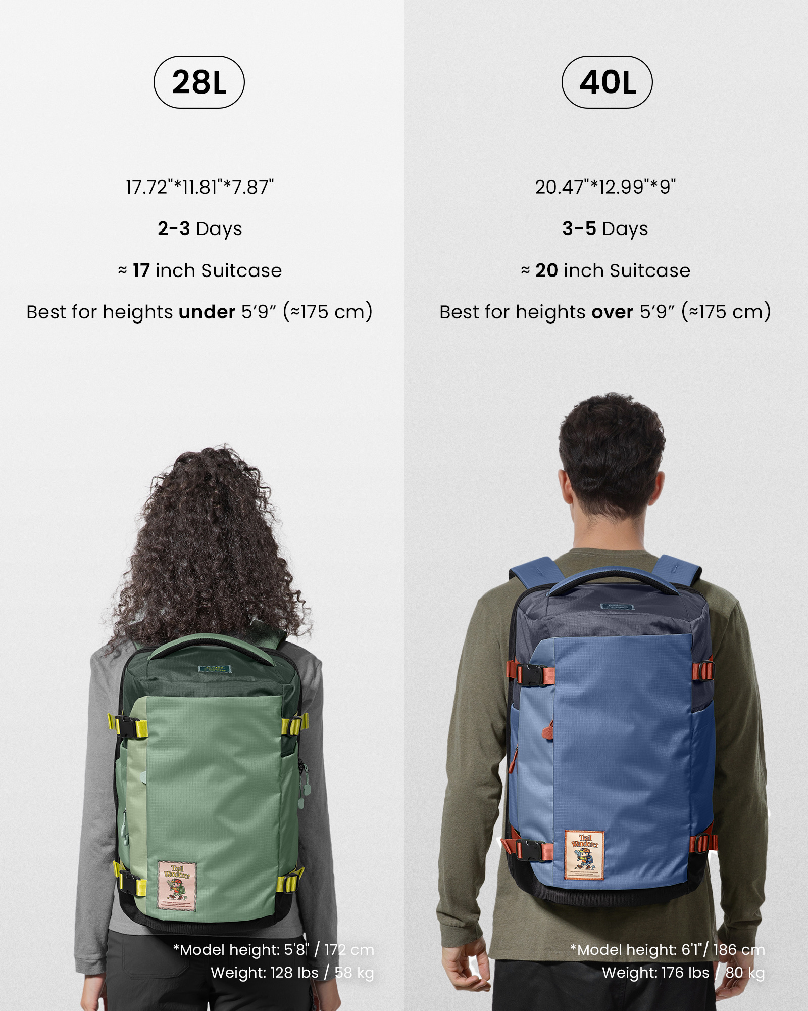 Balo Tomtoc Navigator T66 Liteway 40L (Collab GCORES INDUSTRIES Trail Wanderer)