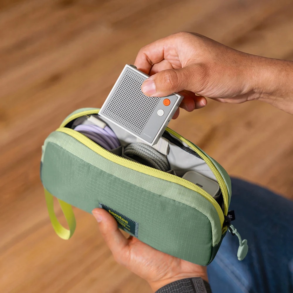 Túi đựng phụ kiện Tomtoc T12 Essential Tech Organizer Pouch 1L (Collab GCORES INDUSTRIES Light)