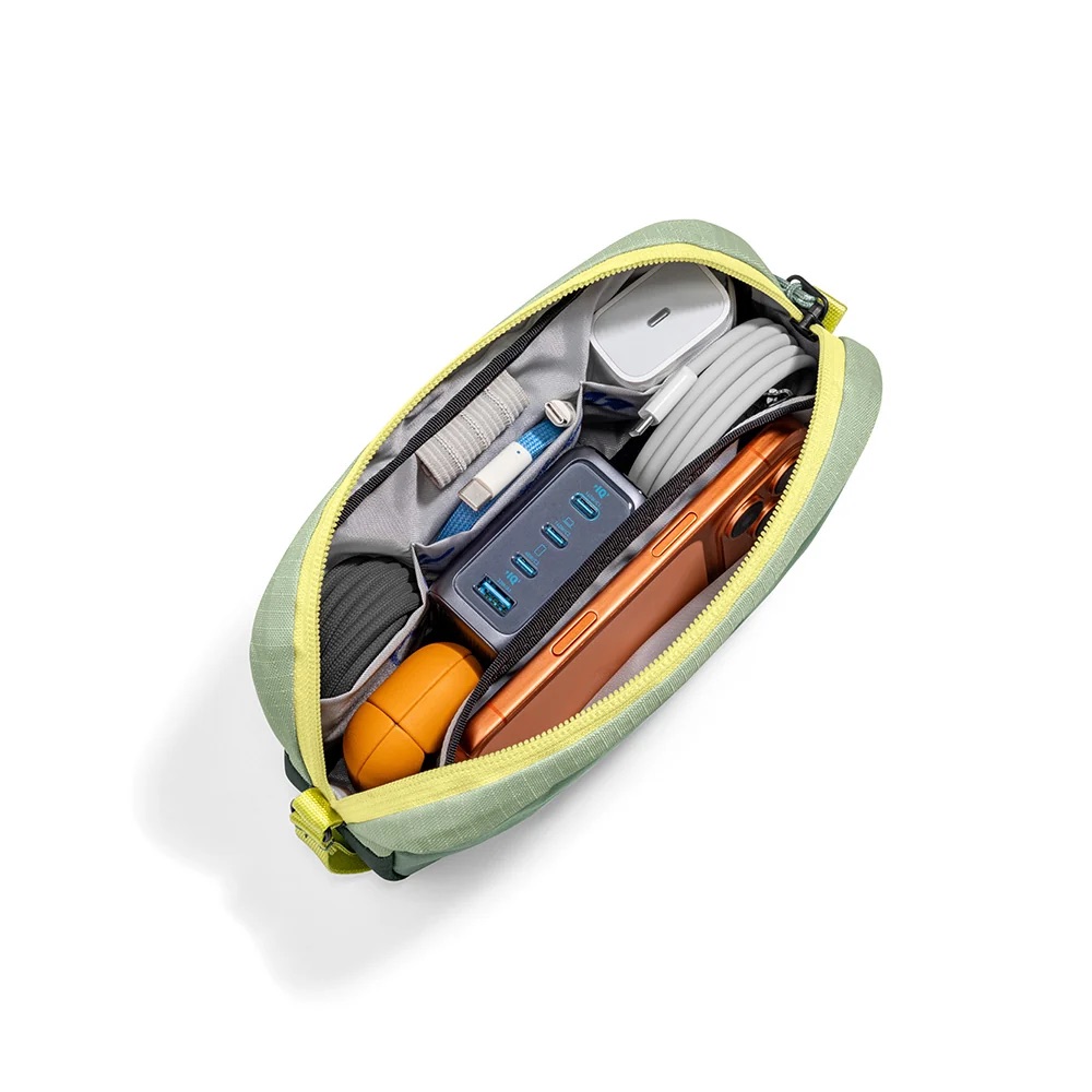 Túi đựng phụ kiện Tomtoc T12 Essential Tech Organizer Pouch 1L (Collab GCORES INDUSTRIES Light)