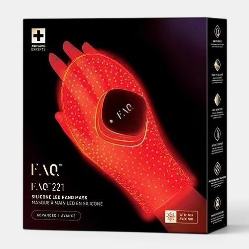 Mặt nạ LED Foreo FAQ 221 trẻ hoá da bàn tay