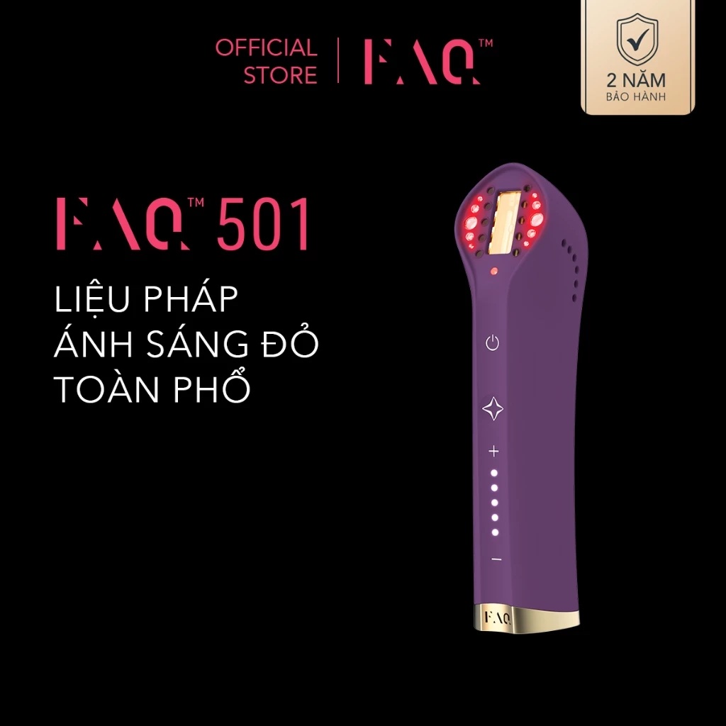 Thiết bị trẻ hóa da bằng ánh sáng đỏ toàn phổ Foreo FAQ 501