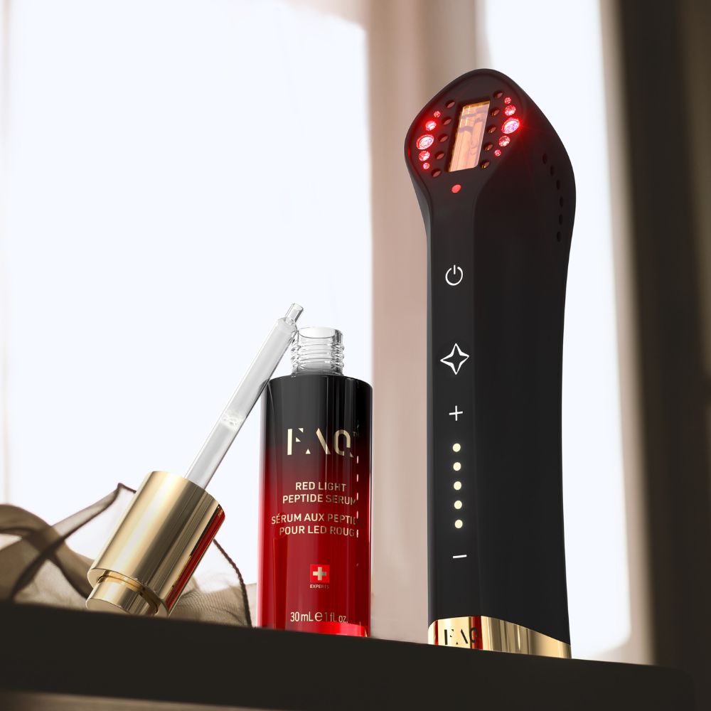 Thiết bị trẻ hóa da chuyên sâu bằng ánh sáng đỏ toàn phổ kết hợp NIR Foreo FAQ 502
