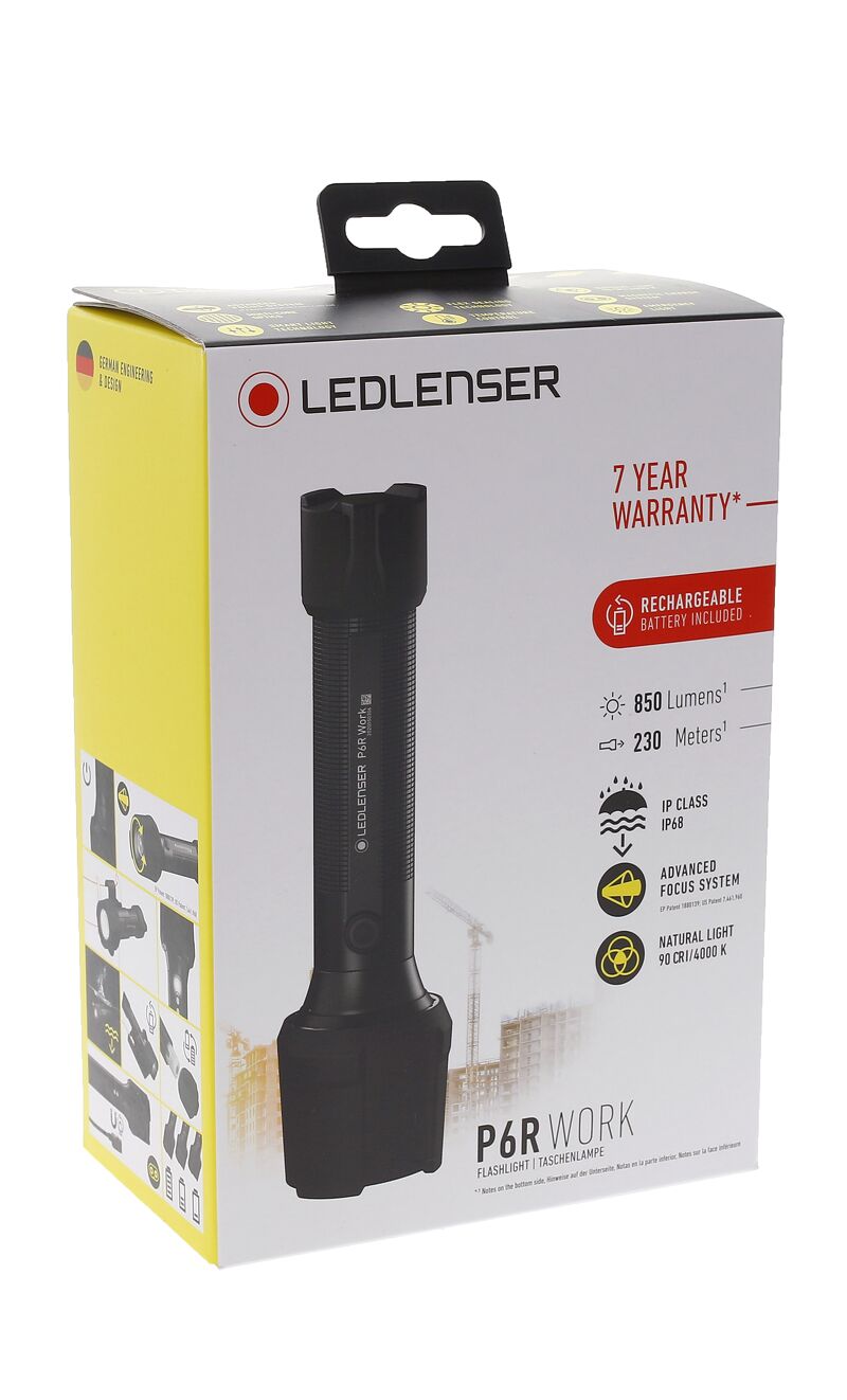 Đèn pin LedLenser P6R Work