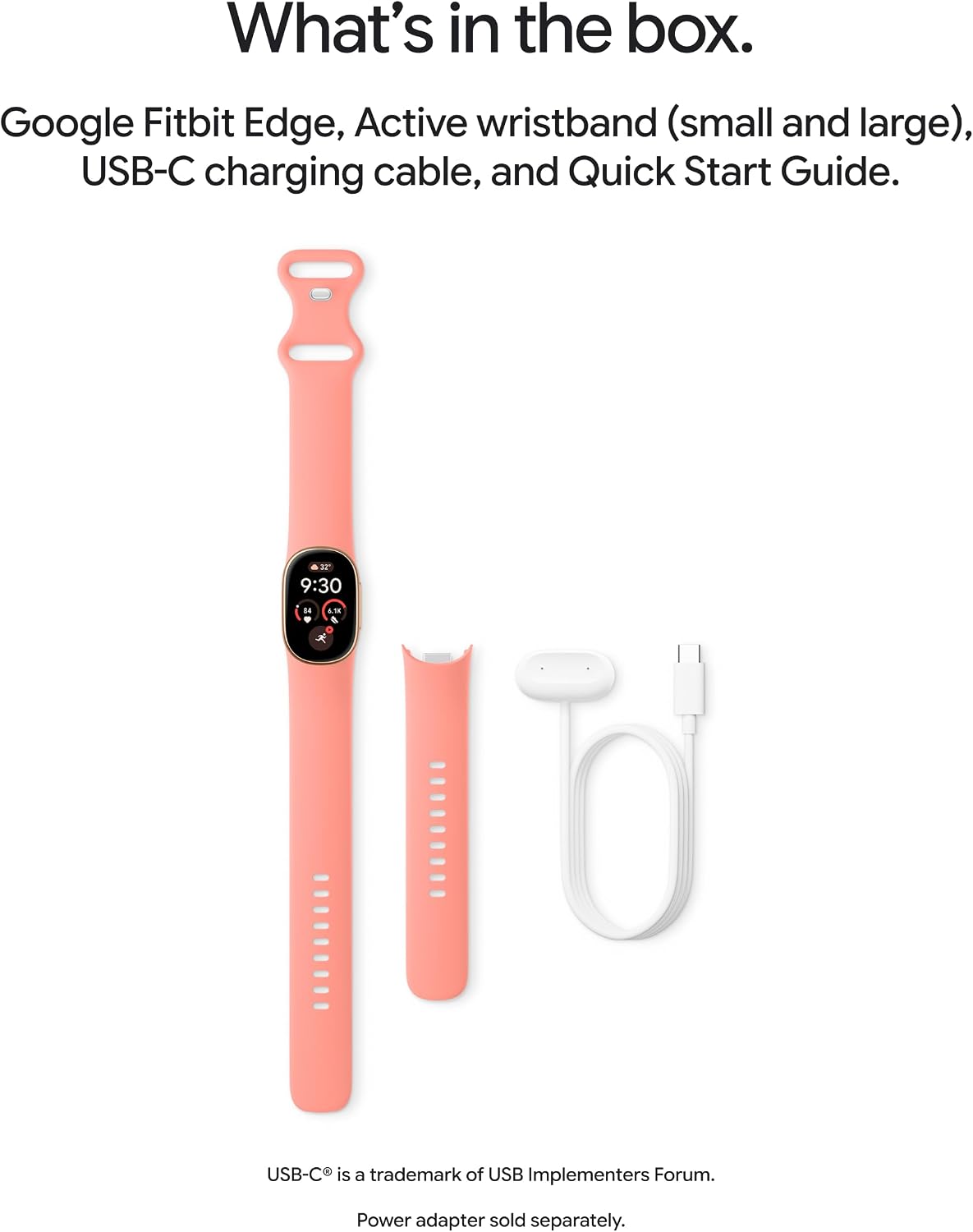Vòng đeo sức khoẻ Google Fitbit Edge