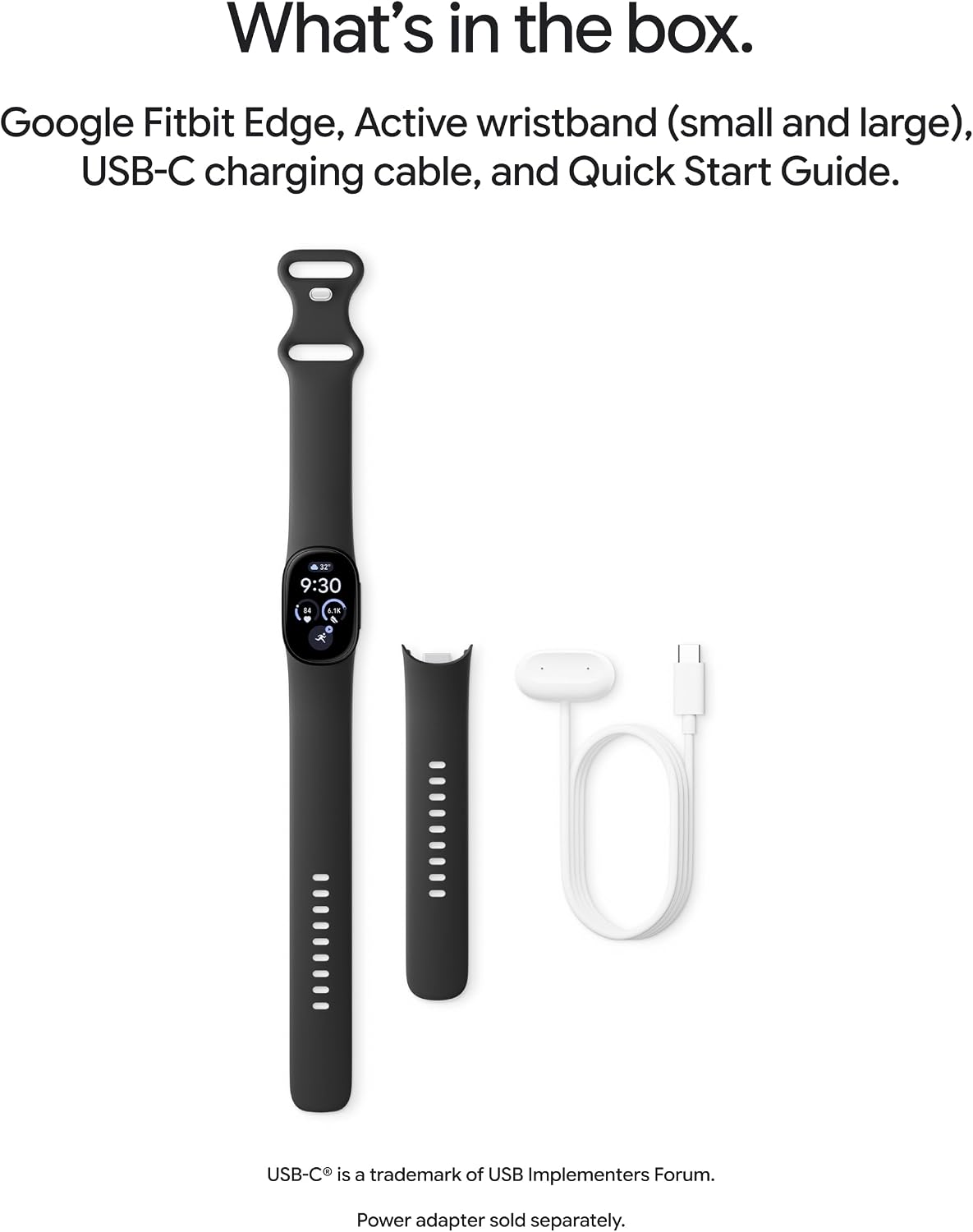 Vòng đeo sức khoẻ Google Fitbit Edge