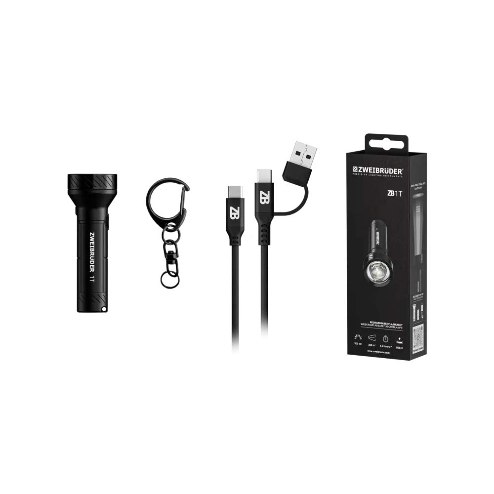 Đèn pin móc khoá Zweibruder ZB1T 500 lumen