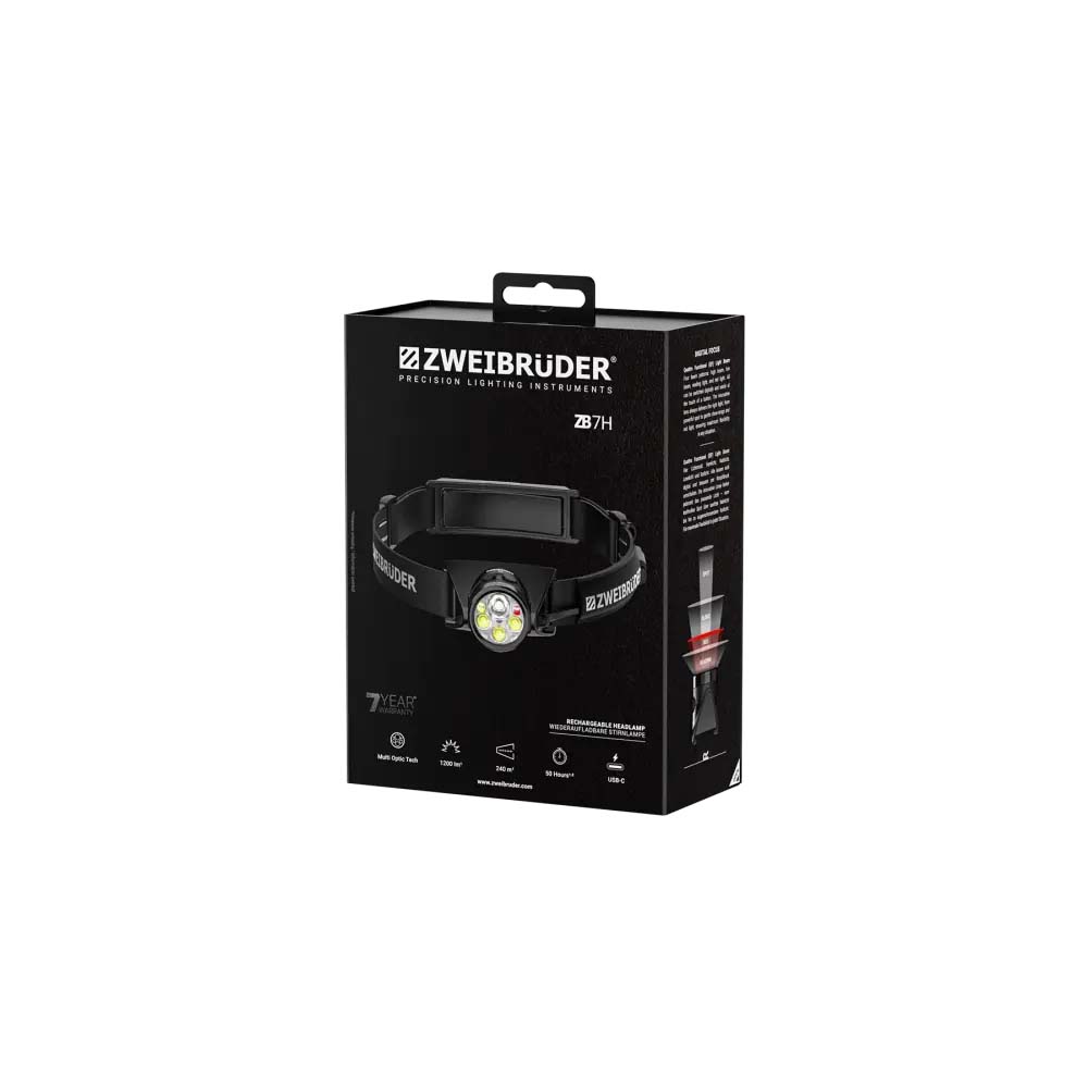 Đèn pin đội đầu Zweibruder ZB7H 1200 lumen