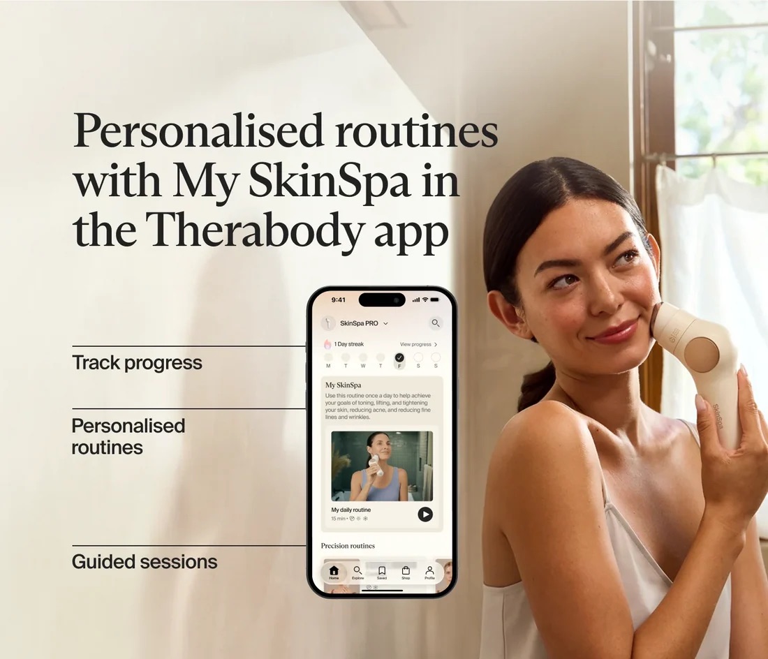 Thiết bị chăm sóc da mặt Therabody SkinSpa PRO
