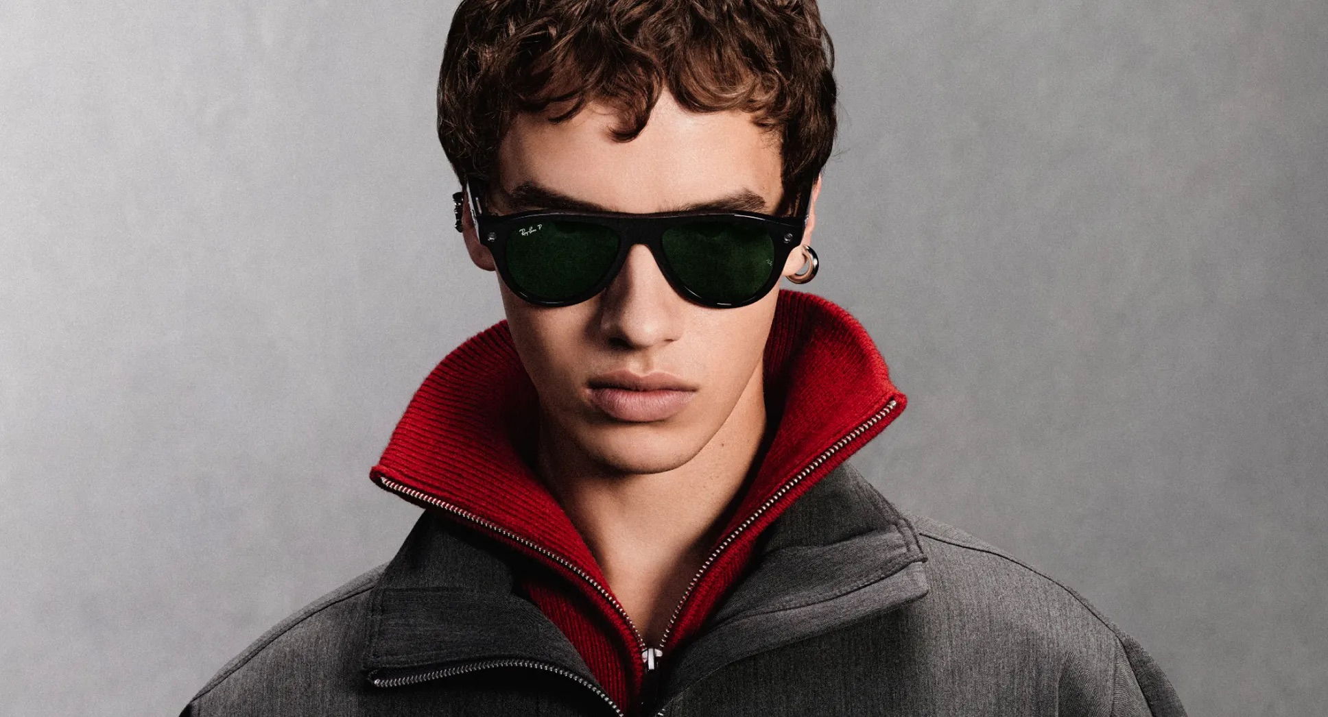 Kính thông minh Ray-Ban Meta Aviator (Gen 3) - Shiny Black Frame/Green Lenses