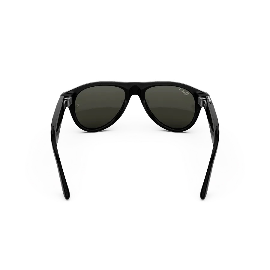 Kính thông minh Ray-Ban Meta Aviator (Gen 3) - Shiny Black Frame/Green Lenses