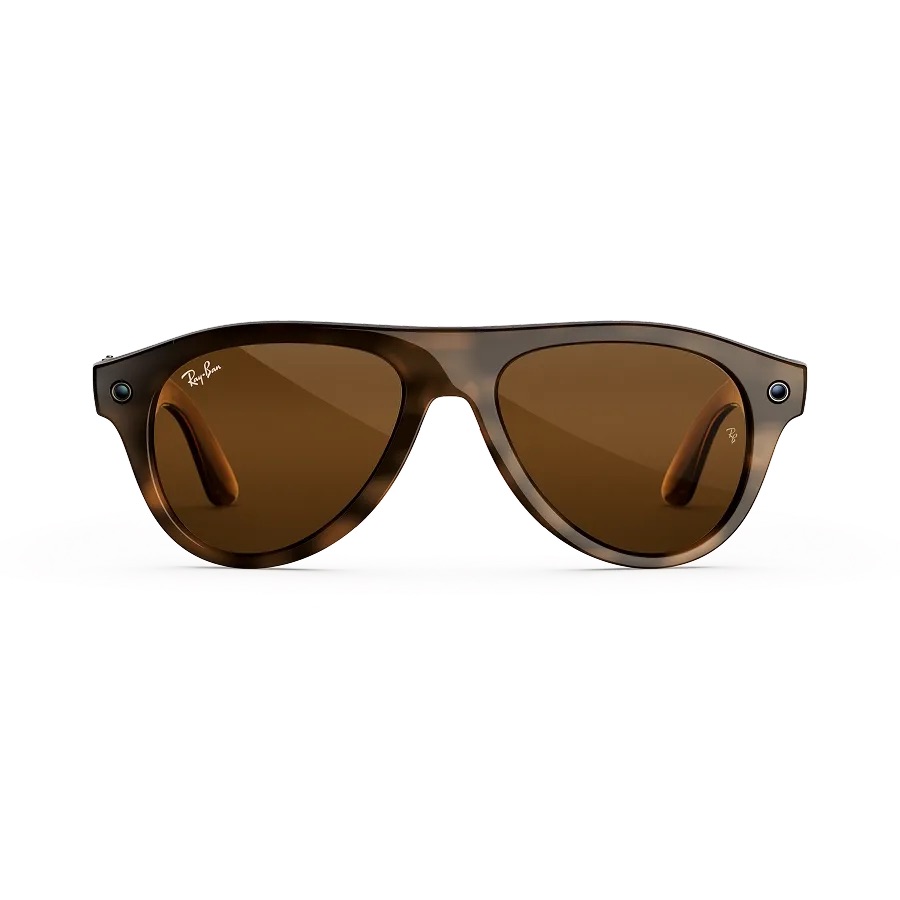 Kính thông minh Ray-Ban Meta Aviator (Gen 3) - Havana Frame/Brown Lenses