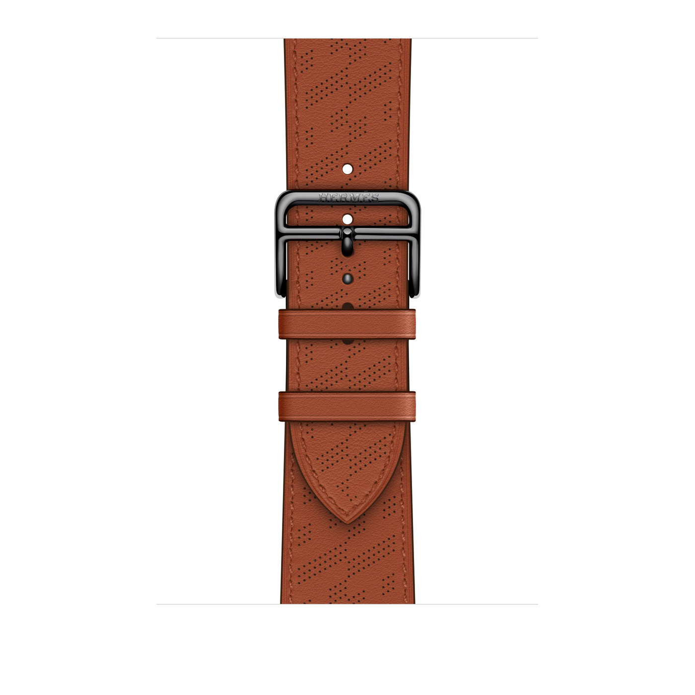 Apple Watch Series 8 Hermès, 45mm Silver Stainless Steel Case with H Diagonal Single Tour