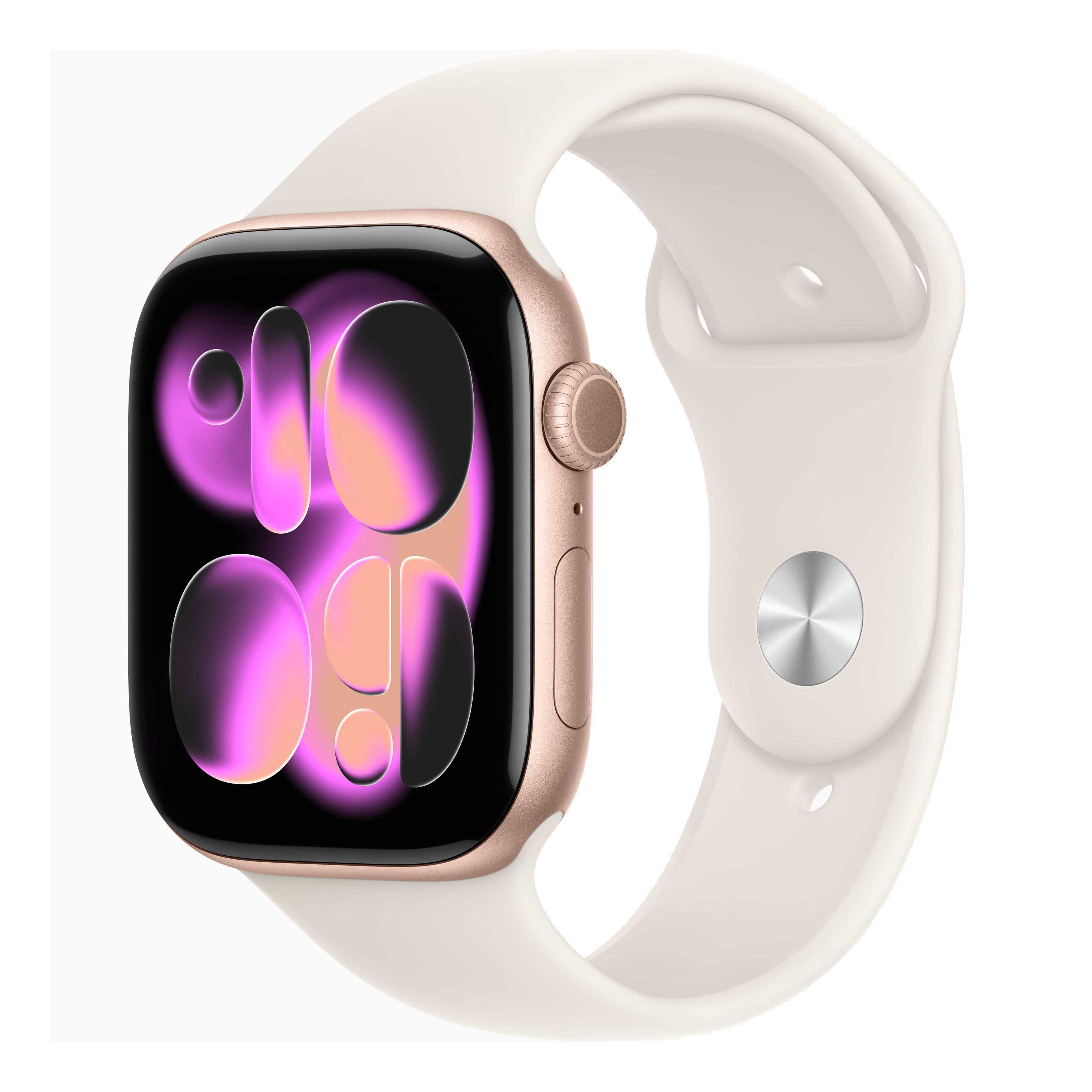 Apple Watch Series 11 (GPS+Cellular) 46mm Aluminum Case, Sport Band