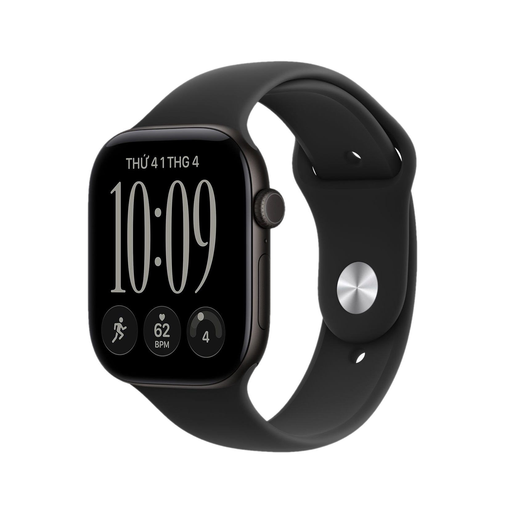 Apple Watch Series 12 (GPS+Cellular) 46mm Aluminum Case, Sport Band