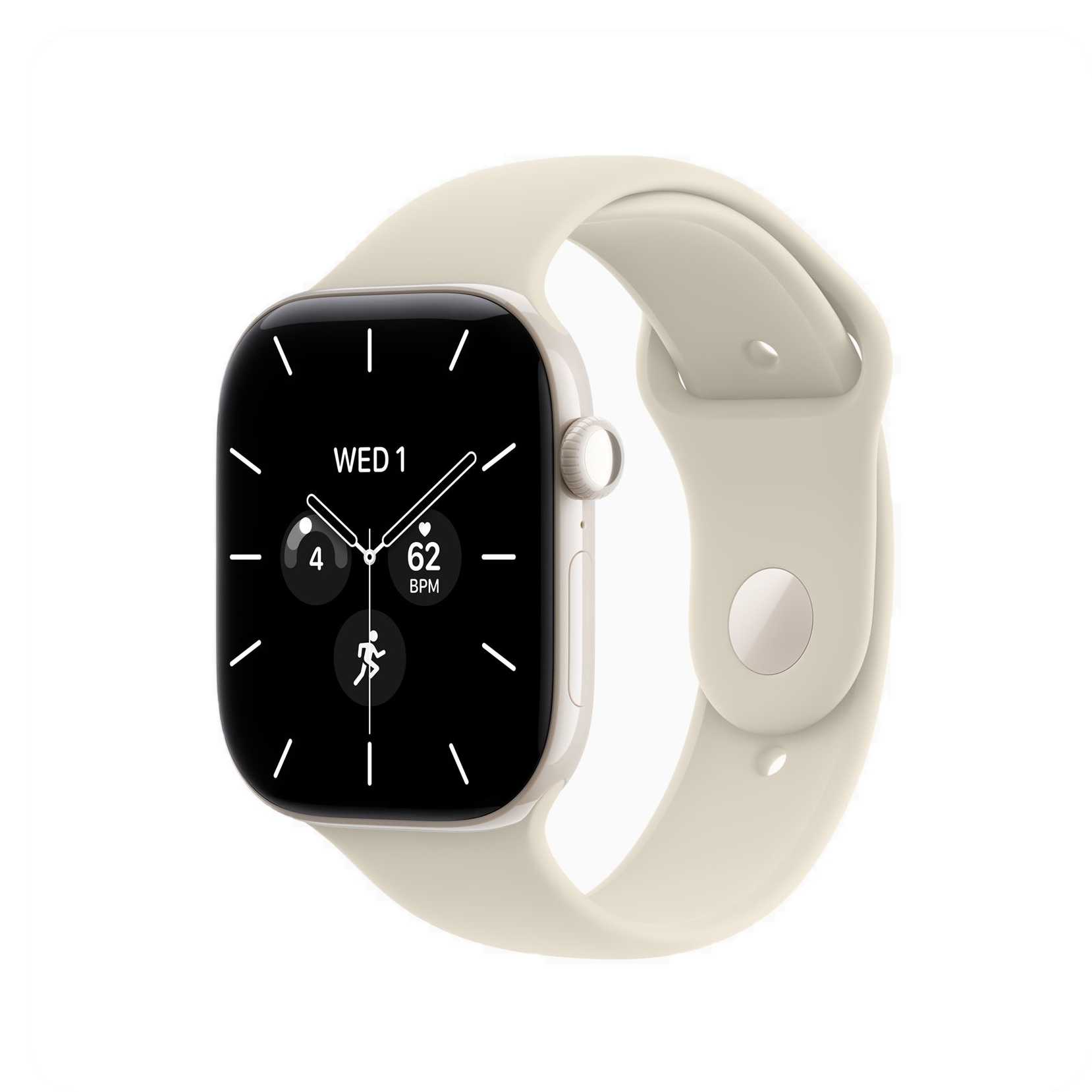 Apple Watch Series 12 (GPS+Cellular) 46mm Ceramic Case, Sport Band