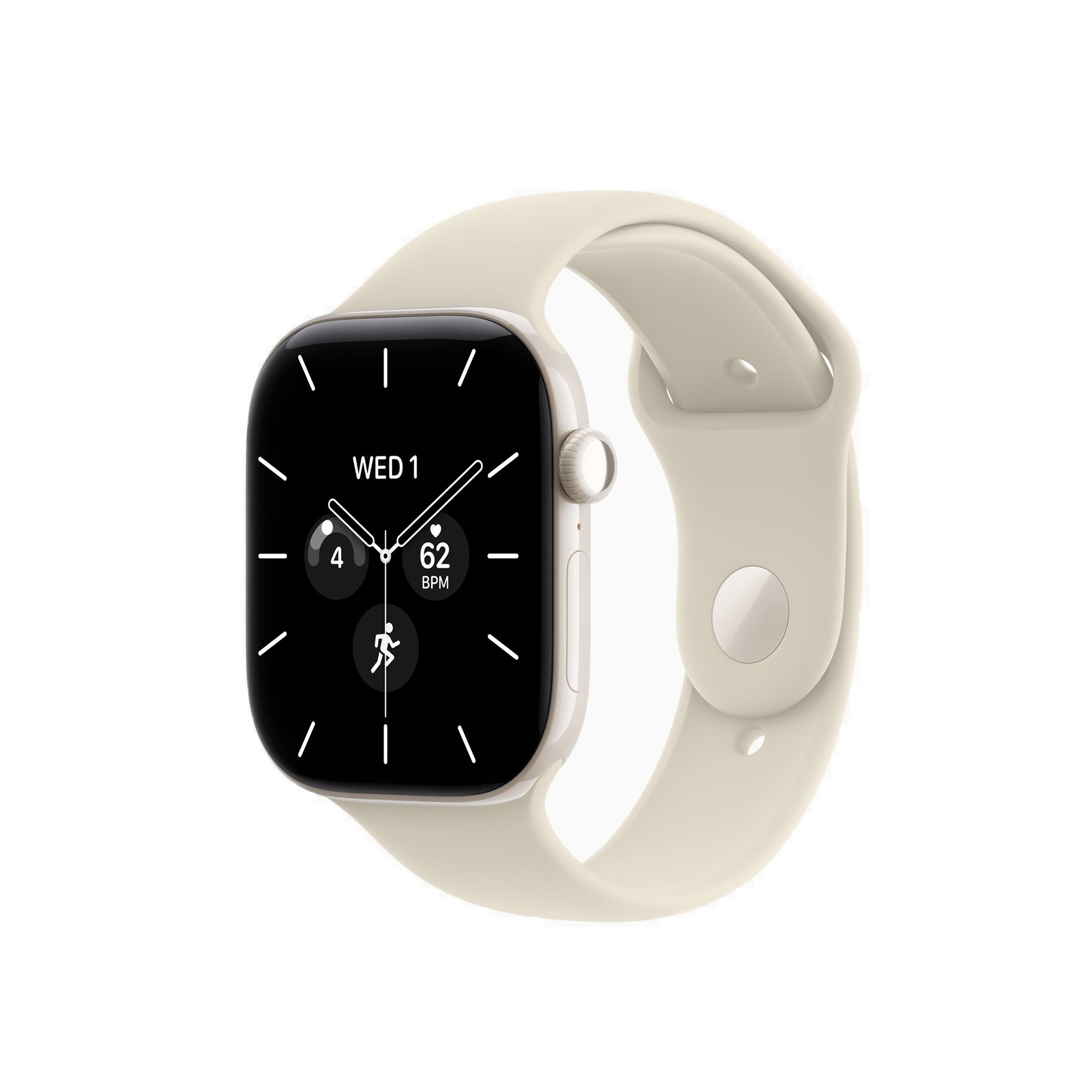 Apple Watch Series 12 (GPS+Cellular) 42mm Ceramic Case, Sport Band
