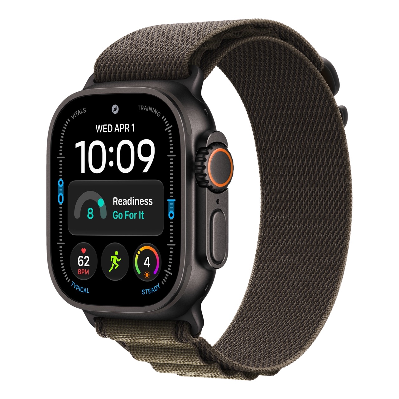 Apple Watch Ultra 4 - 49mm, Black Titanium (Alpine Loop)